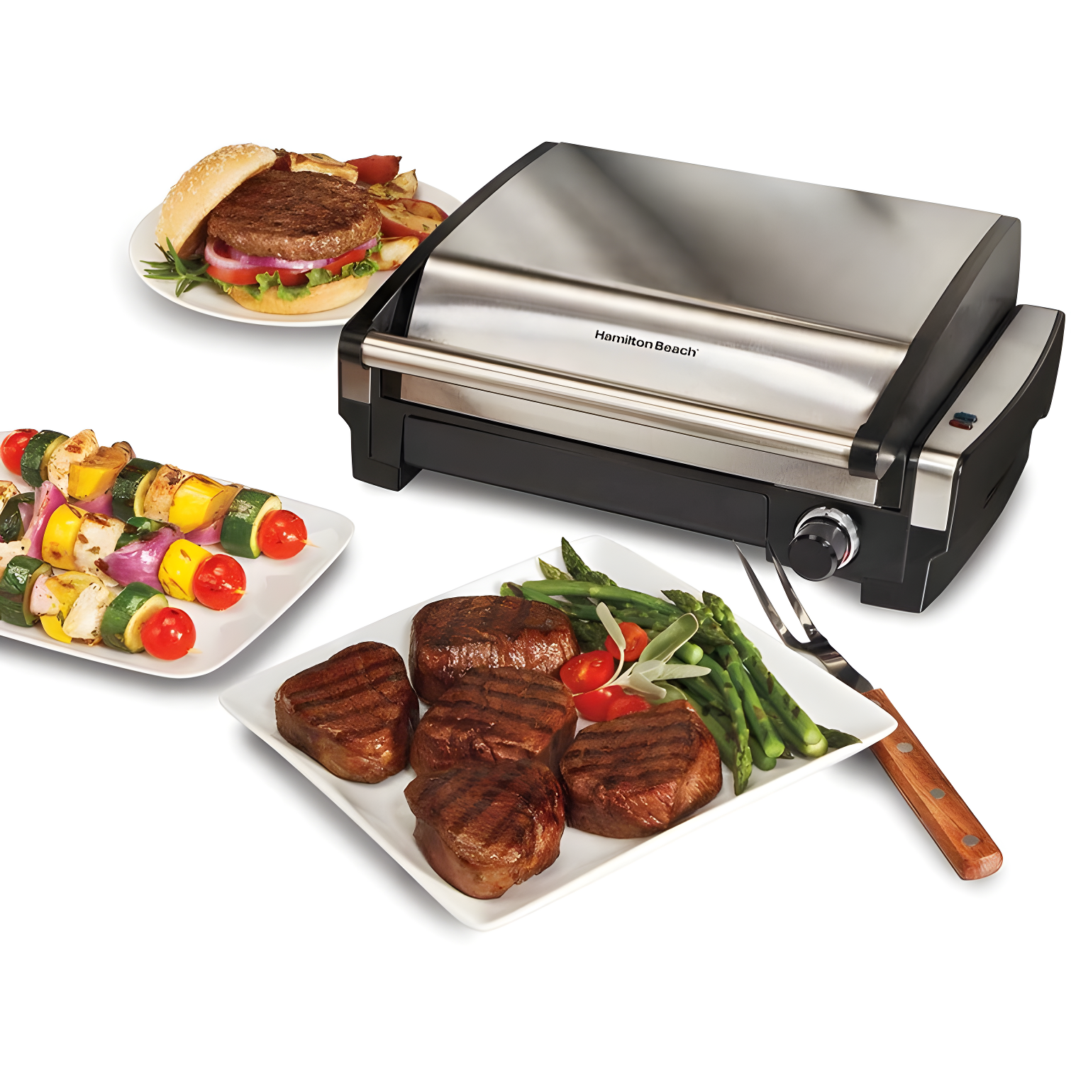 Hamilton Beach Hamilton Beach® Searing Grill Nonstick Cooking Plate Stainless Steel