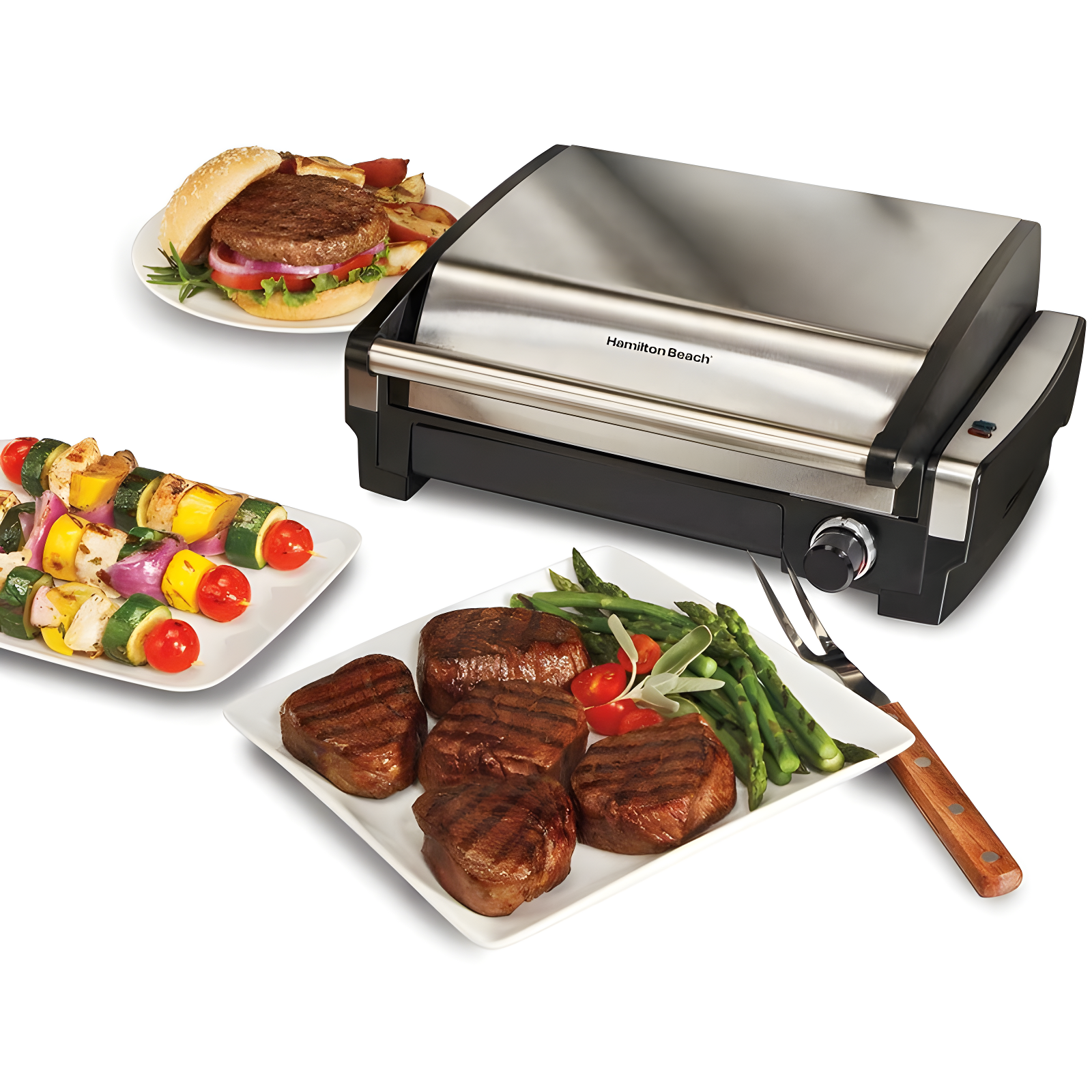 Hamilton Beach Hamilton Beach® Searing Grill Nonstick Cooking Plate Stainless Steel