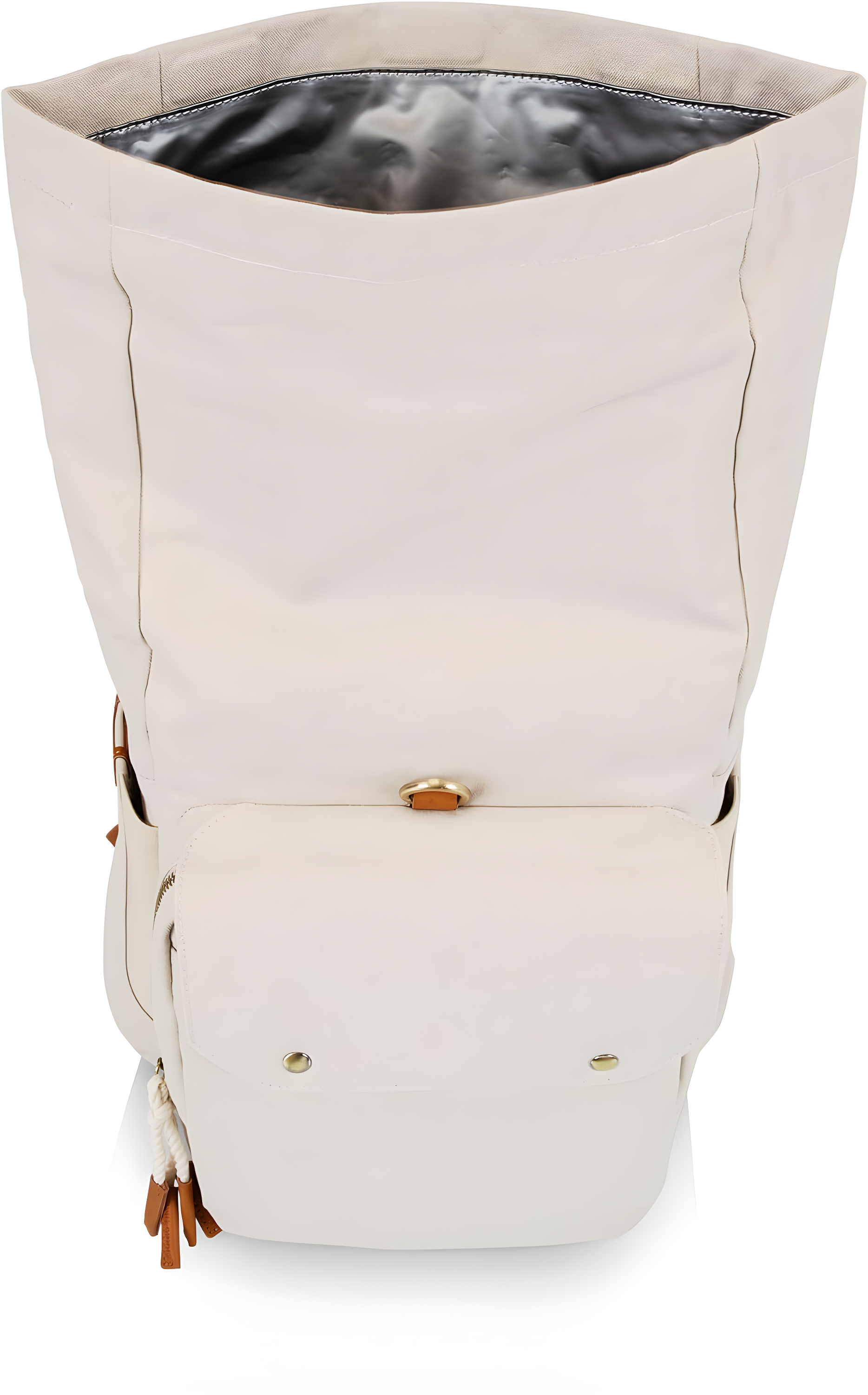 Oniva Carmel Roll Top 35Cans/13qt Picnic Backpack Cooler with Utensil and Bottle Set - Tan
