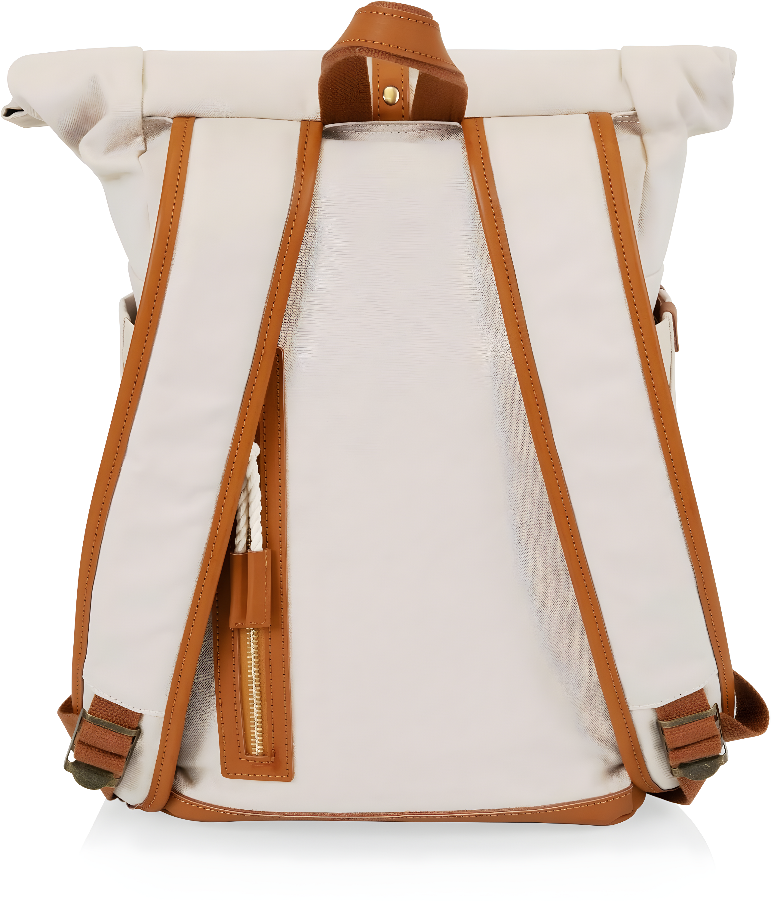 Oniva Carmel Roll Top 35Cans/13qt Picnic Backpack Cooler with Utensil and Bottle Set - Tan