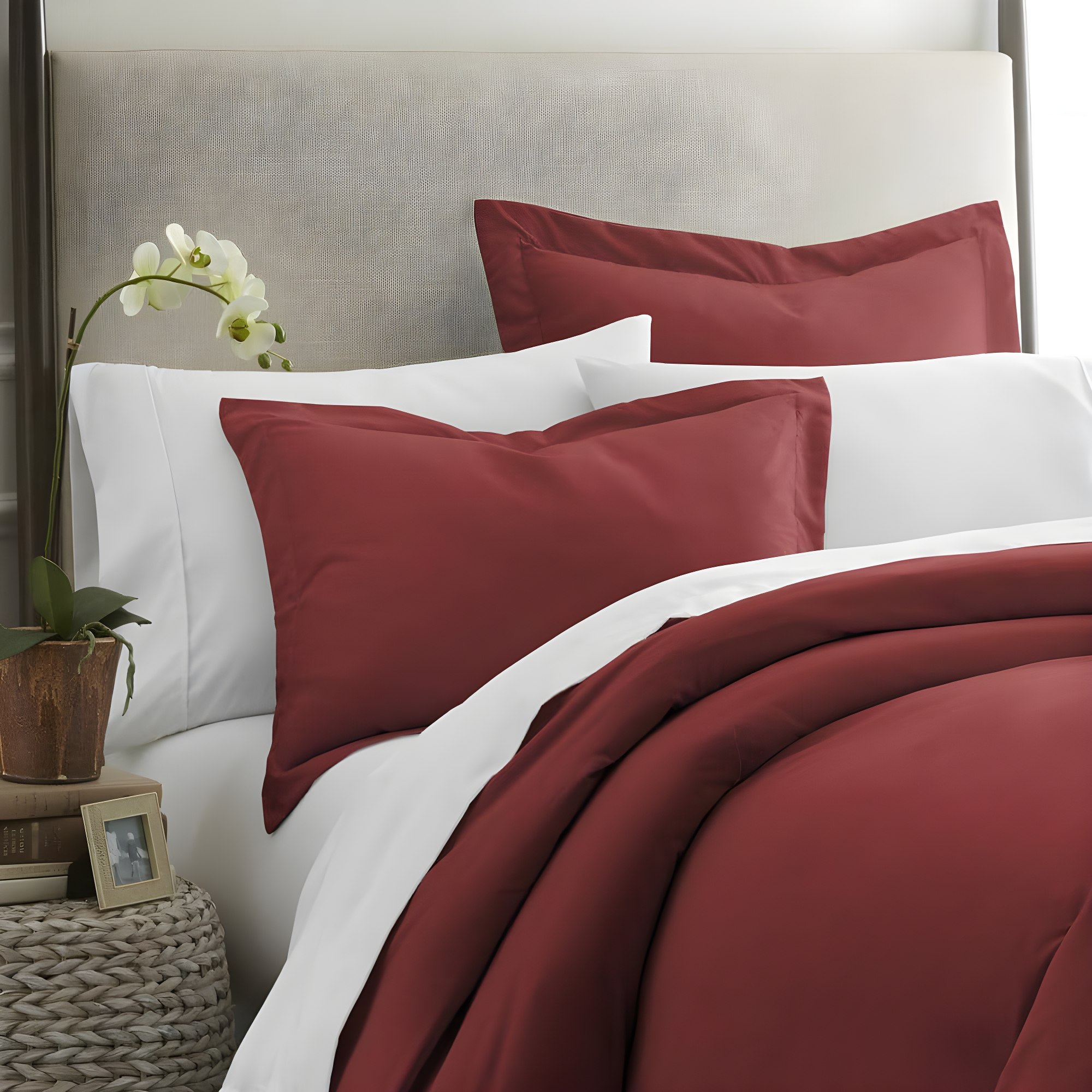 Pillow Shams 2-Pack Microfiber Ultra Soft Bedding (Set of 2)