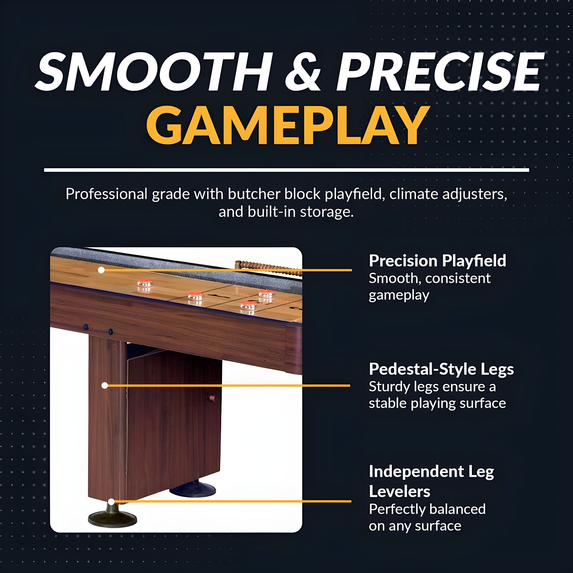 Challenger Hathaway Games Shuffleboard Table