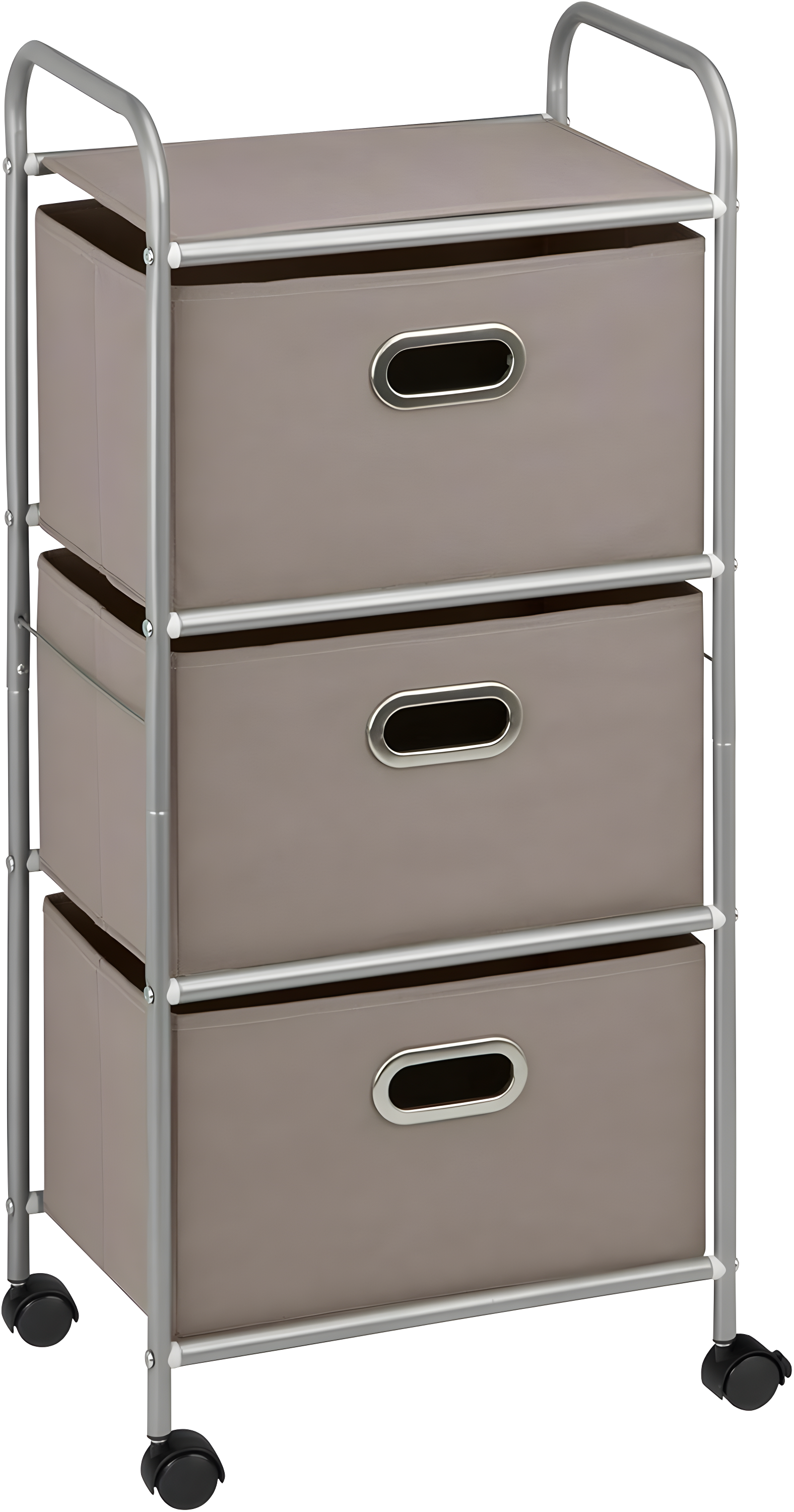 Rebrilliant Kavya 35.43'' H x 16.26'' W Utility Cart with Wheels