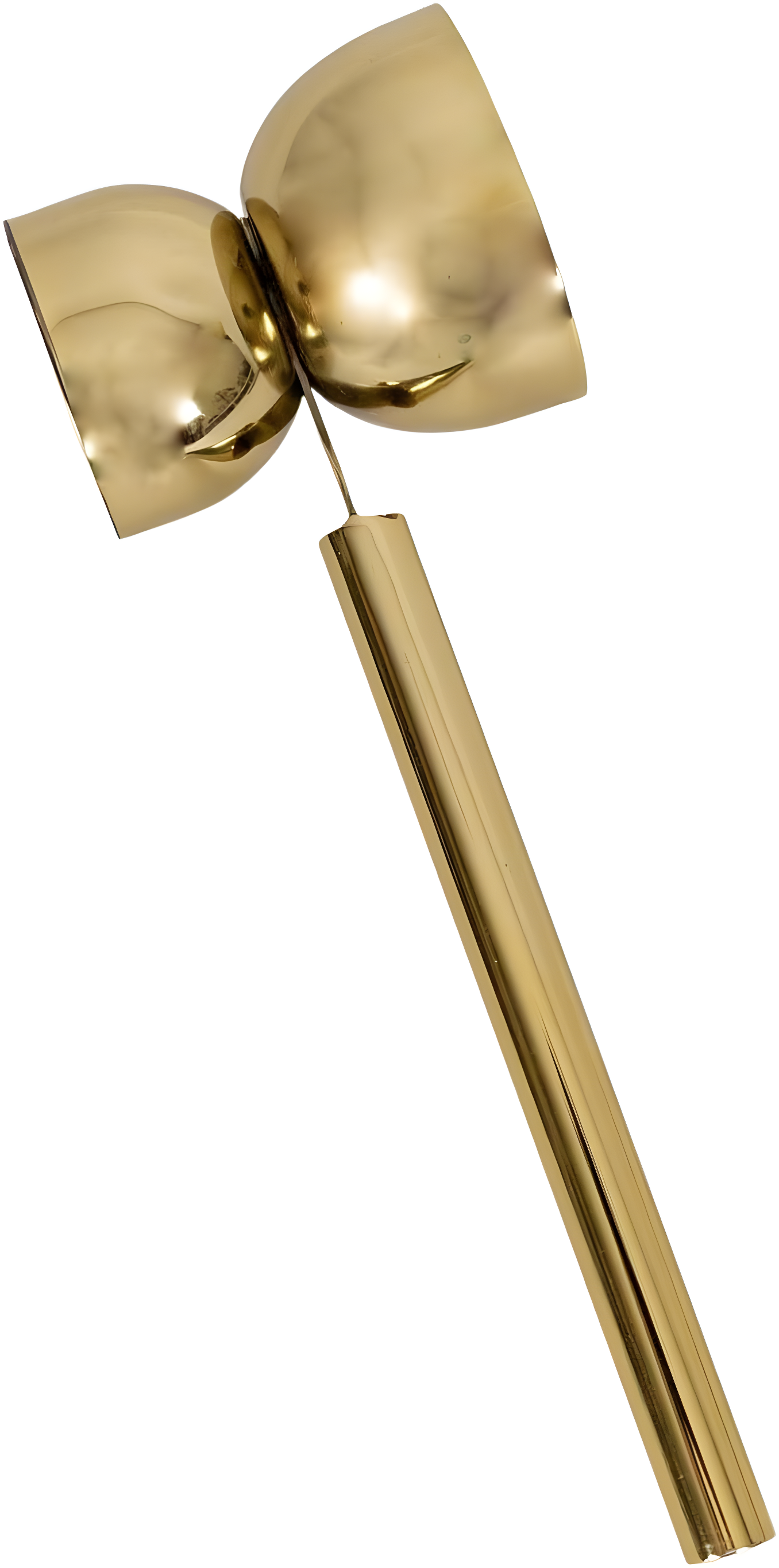 Elegant Brass 4-Piece Bar Tool Set with Strainer and Jigger