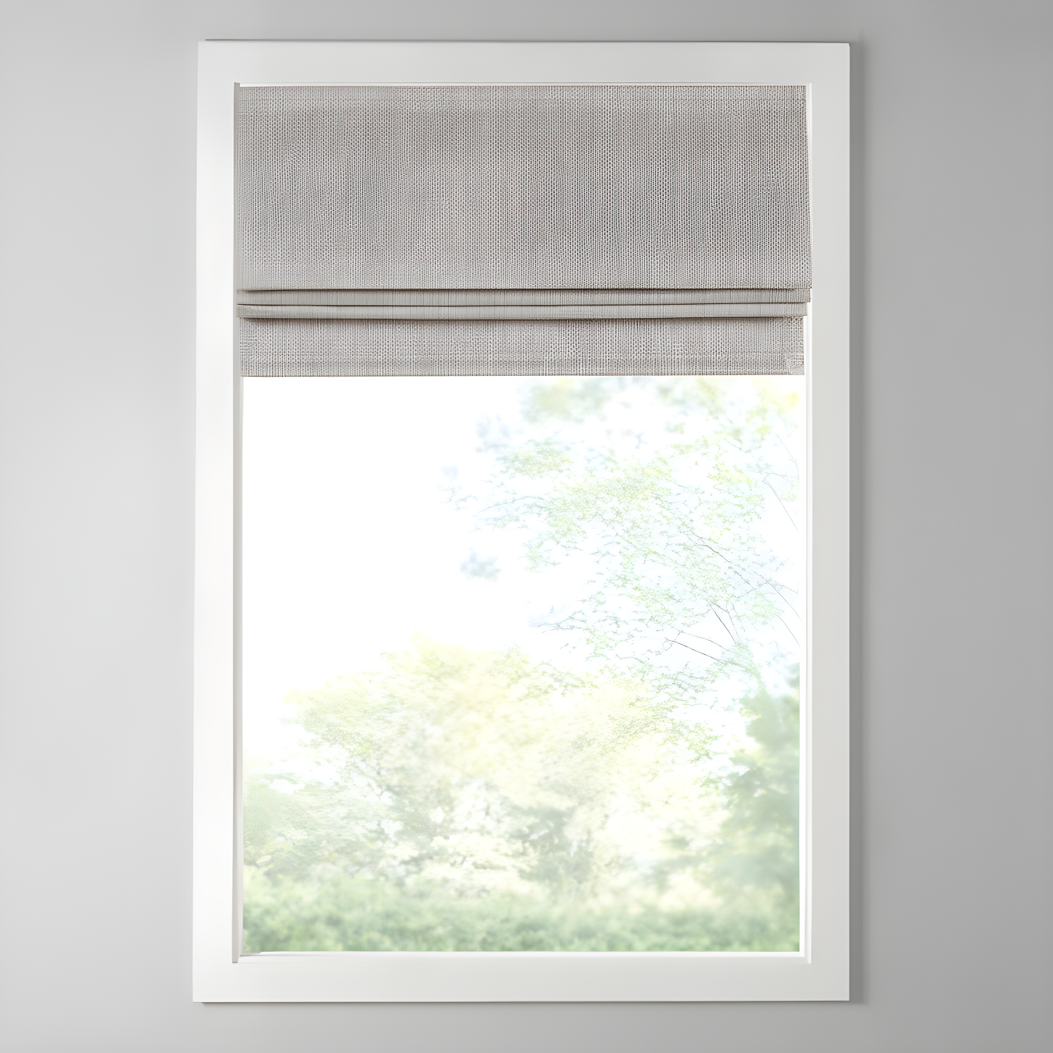Galen Basketweave Cordless Room Darkening Roman Shade