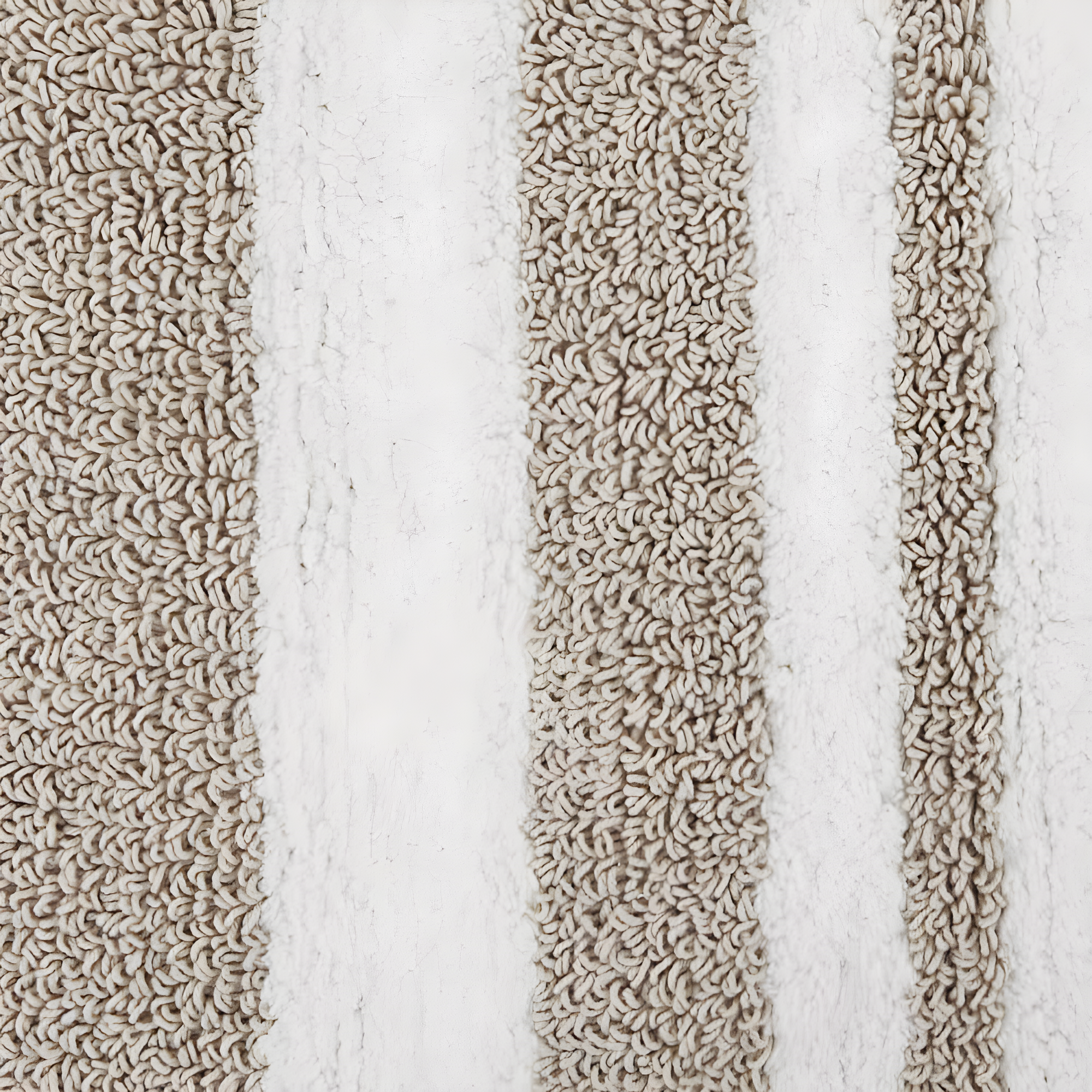 27"x45" Spa Cotton Reversible Bath Rug Taupe Brown: Madison Park, Tufted, Machine Washable, OEKO-TEX Certified