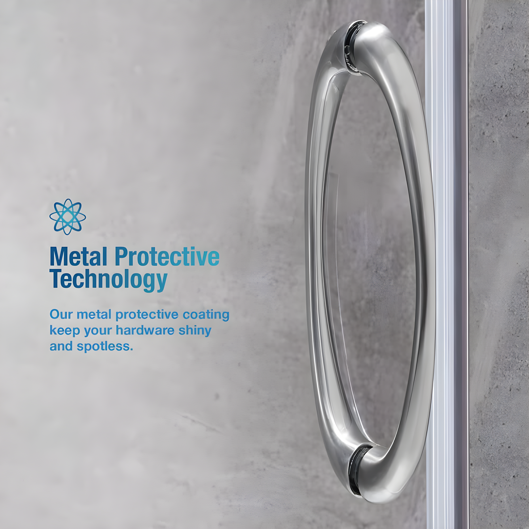 OVE Decors Breeze 40 in. Round Shower Kit w/ Clear, Base, Wall