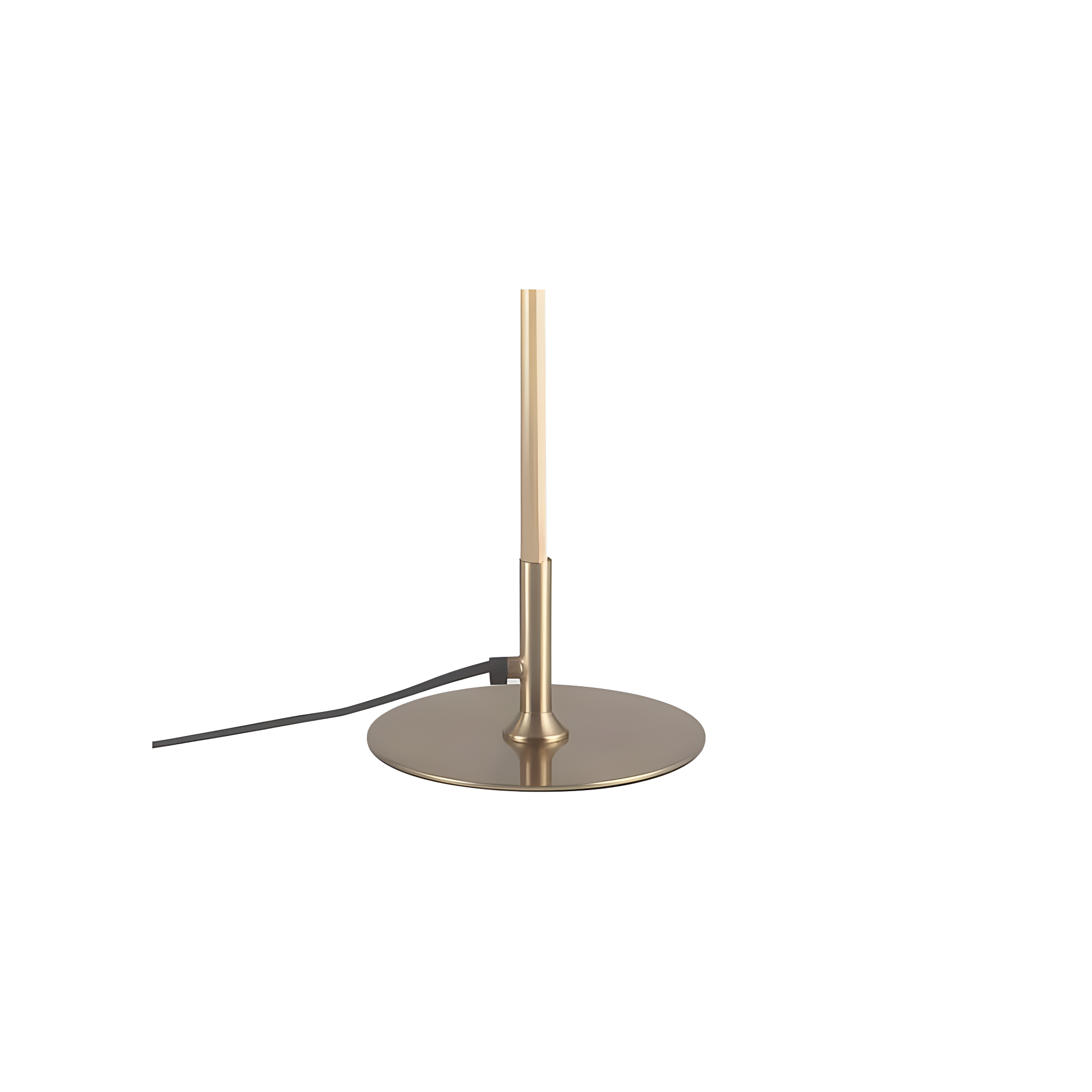 JONATHAN Y Iris 59.5" LED Integrated Floor Lamp, Gold, JYL7007B