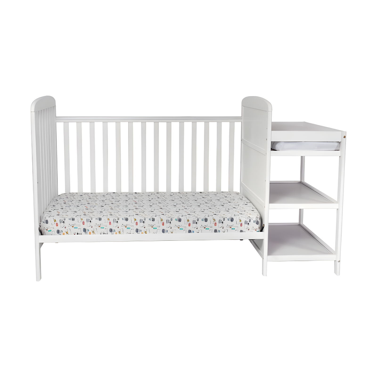 Ramsey 3-in-1 Convertible Crib and Changer Combo