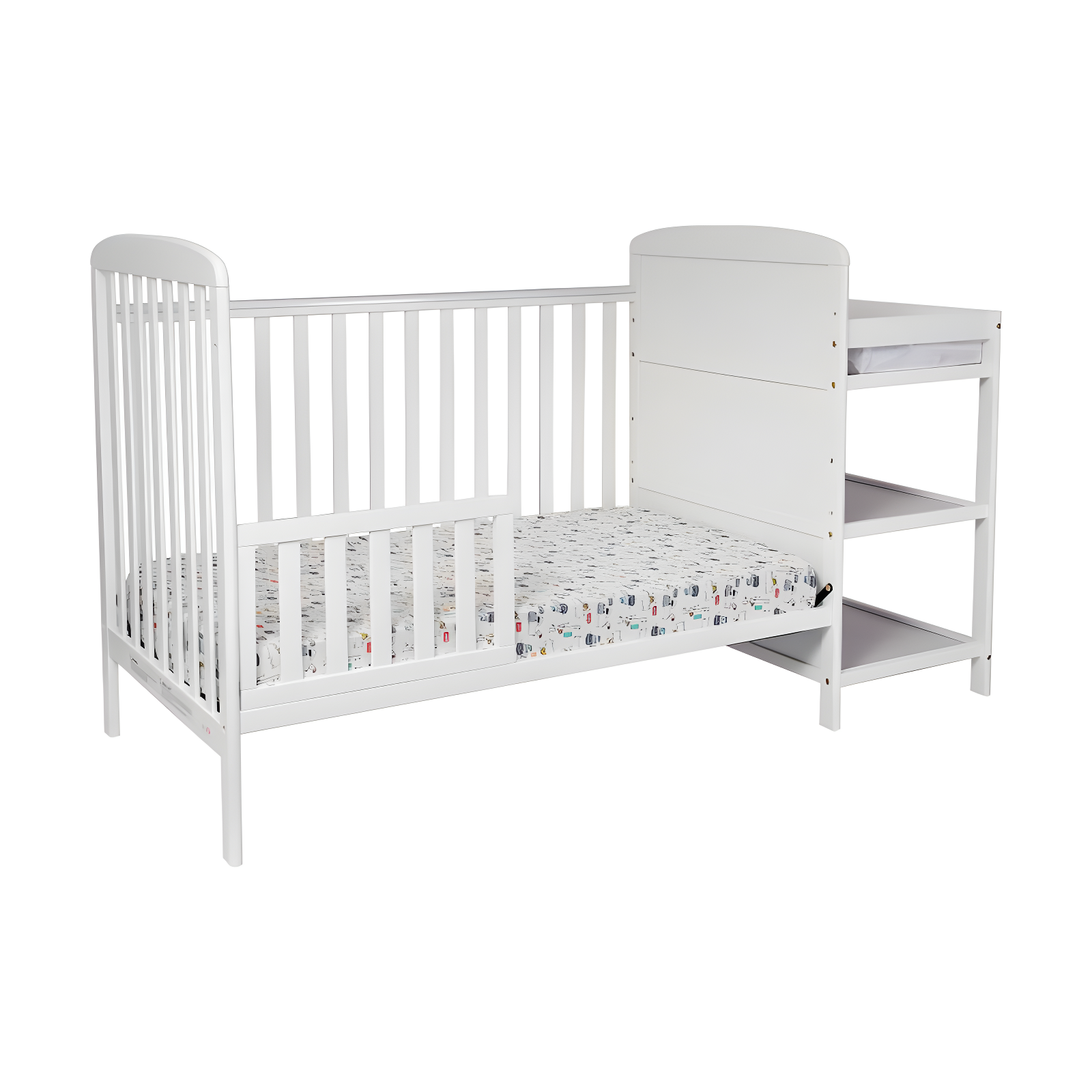 Ramsey 3-in-1 Convertible Crib and Changer Combo