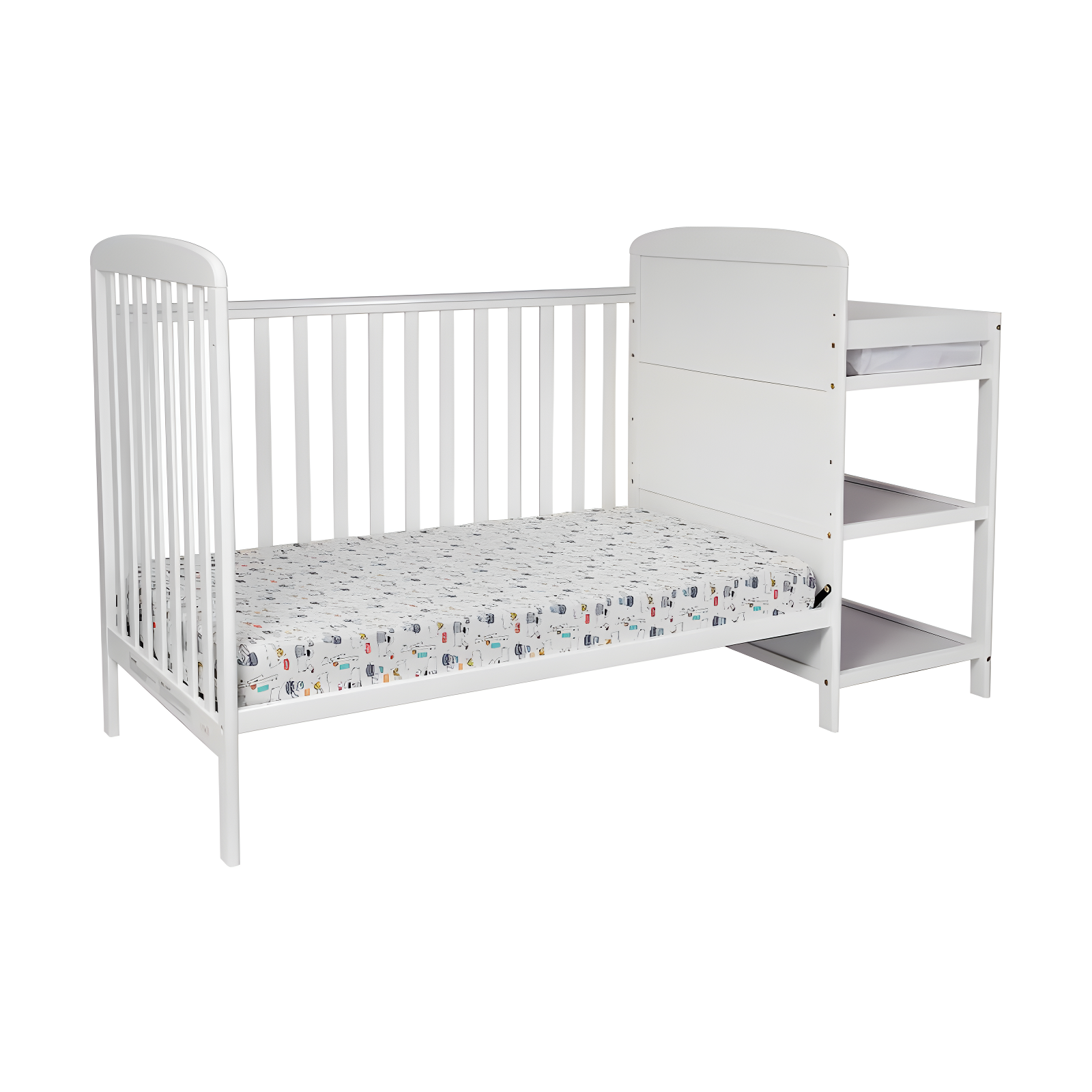 Ramsey 3-in-1 Convertible Crib and Changer Combo