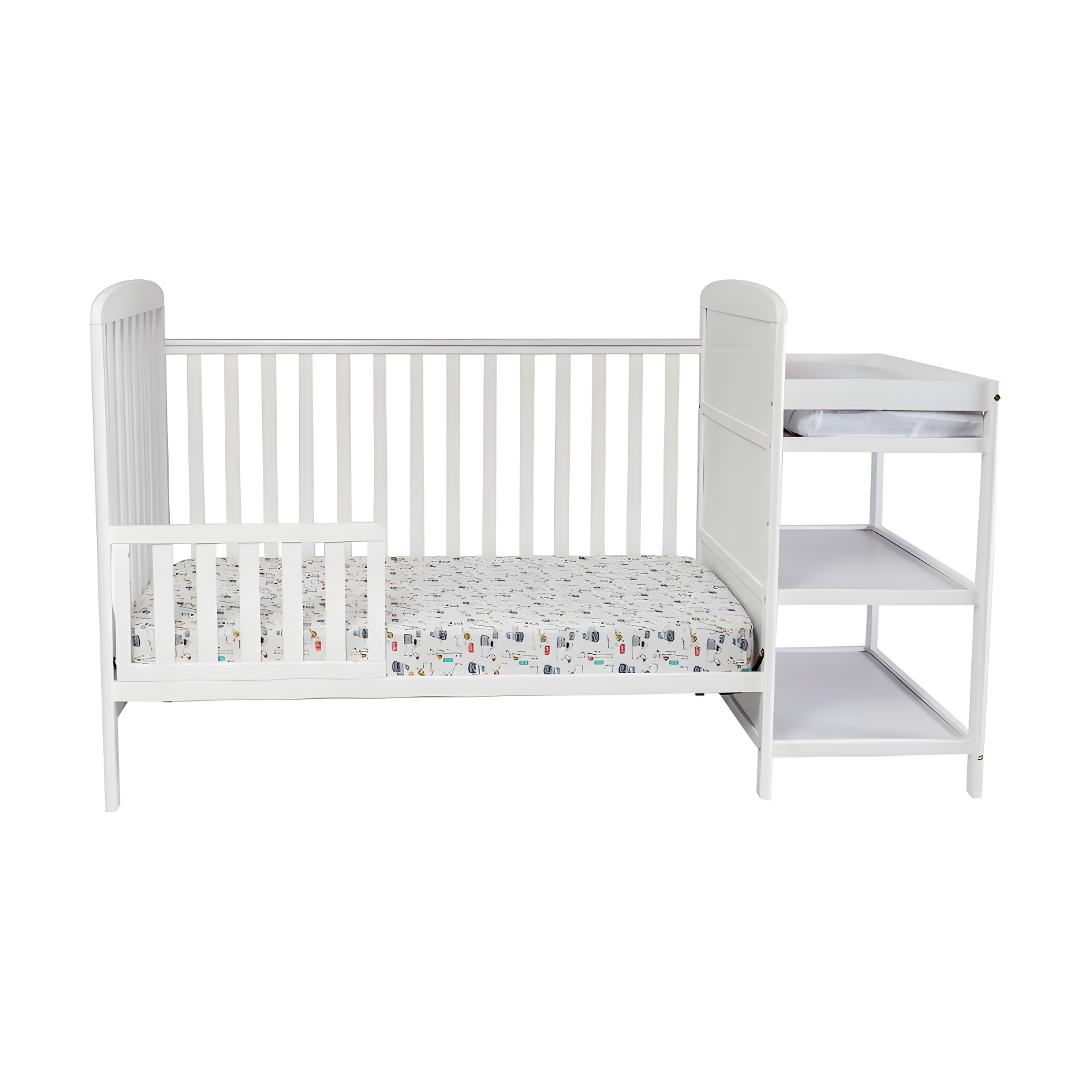 Ramsey 3-in-1 Convertible Crib and Changer Combo