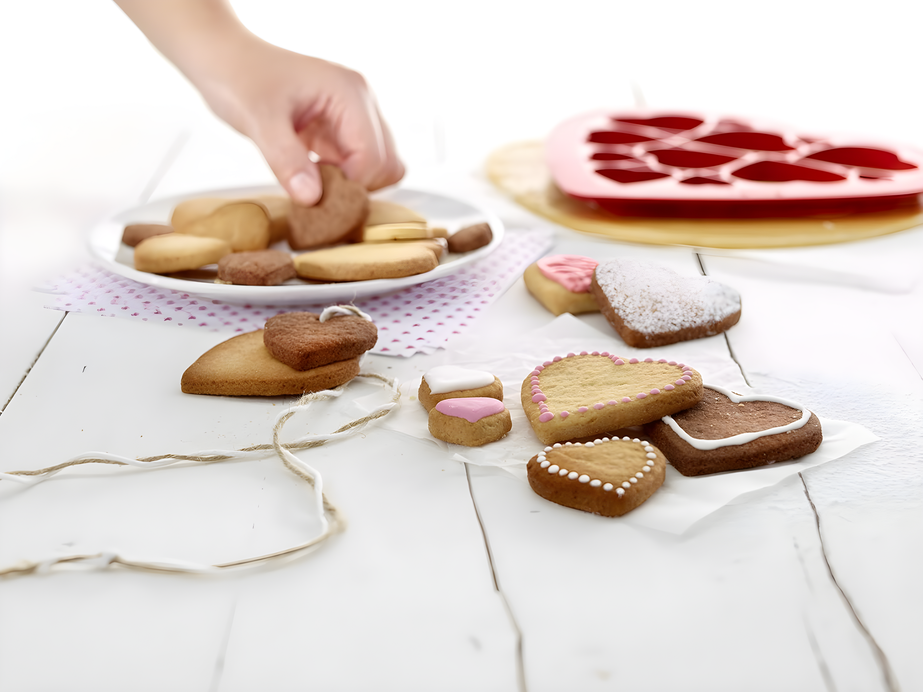 Kids Cookie Puzzle Cutter Set of 3 - Easy, Fun and Efficient Baking Tool - Shape Multiple Cookies with a Single Press - Healthy Cooking for Kids -