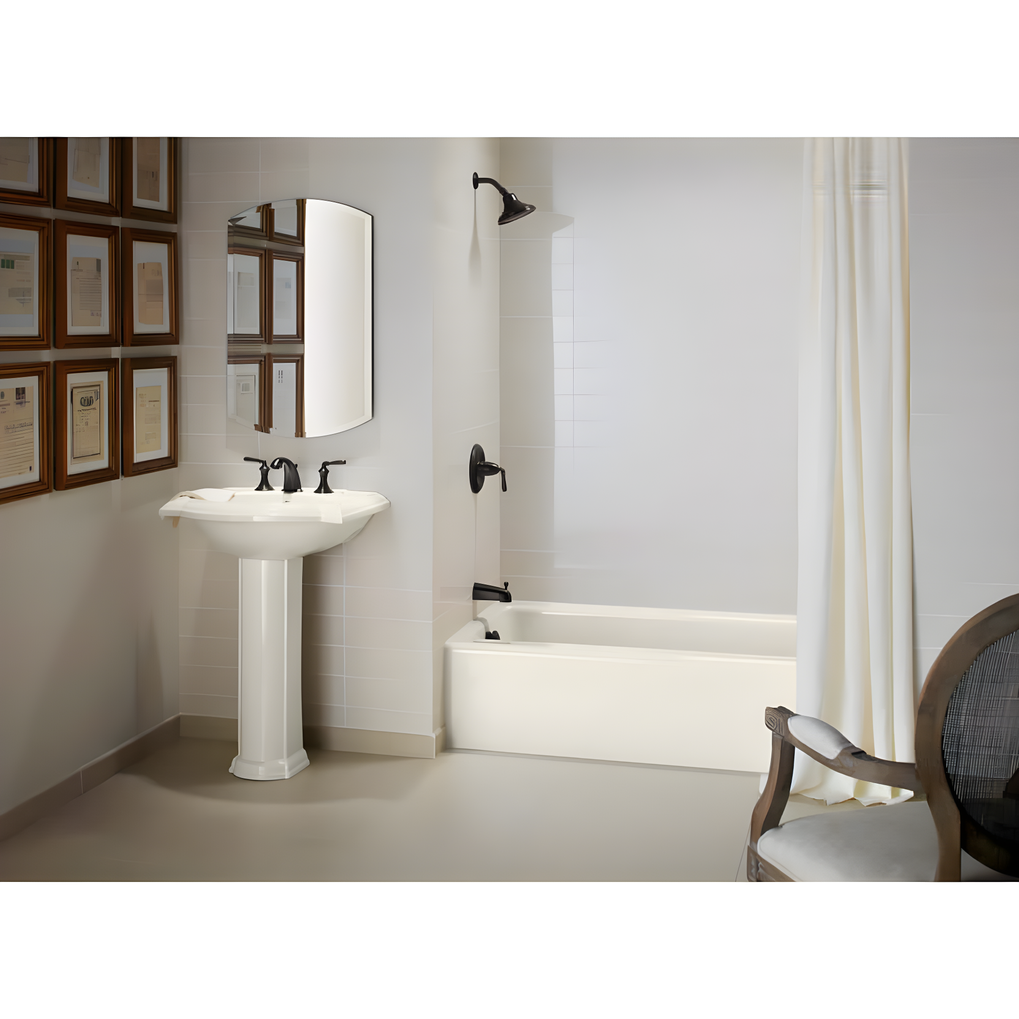 Kohler Archer 20" x 31" Single Door Frameless Mirrored Medicine Cabinet
