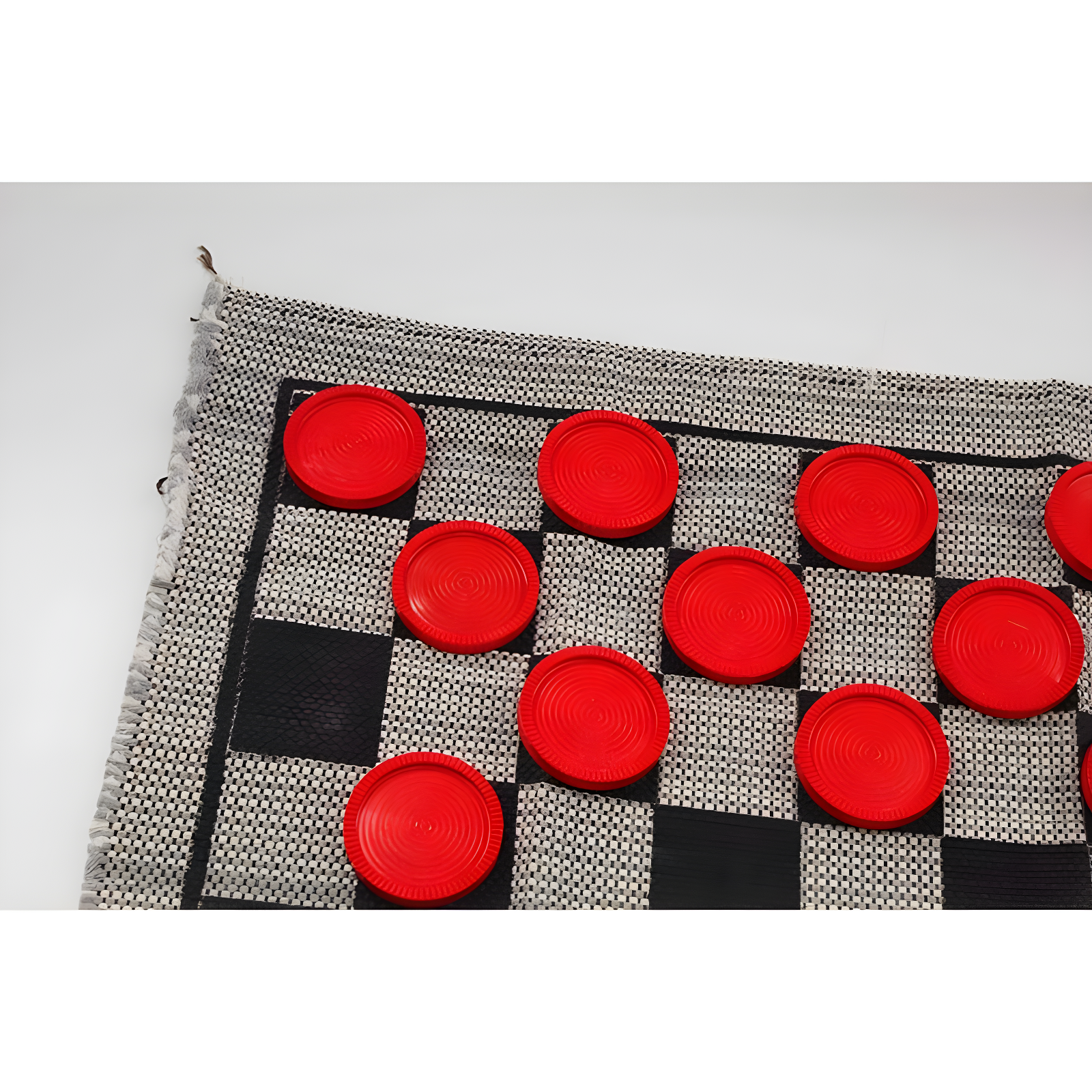 Jumbo Checker Rug Game