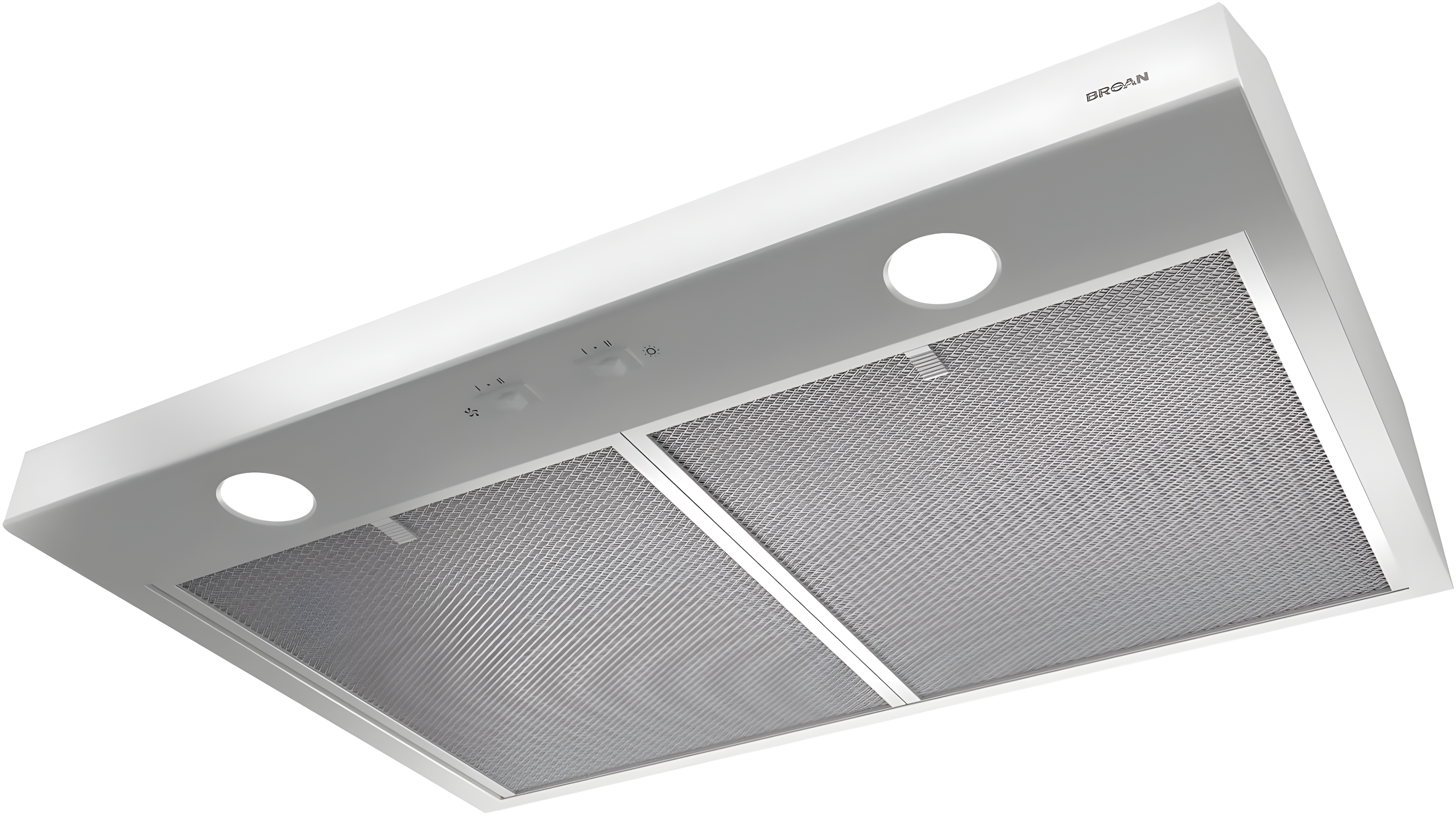 Broan NuTone 24" Steel 250 CFM Convertible Under Cabinet Range Hood with Mesh Filter
