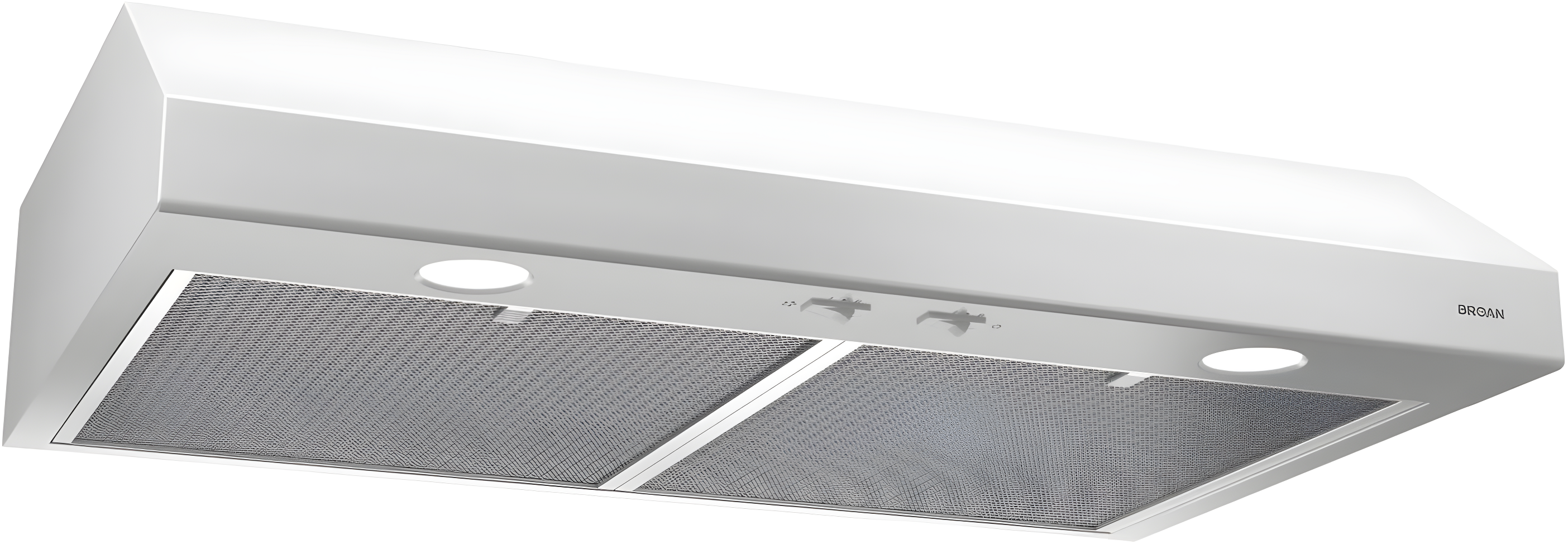 Broan NuTone 24" Steel 250 CFM Convertible Under Cabinet Range Hood with Mesh Filter