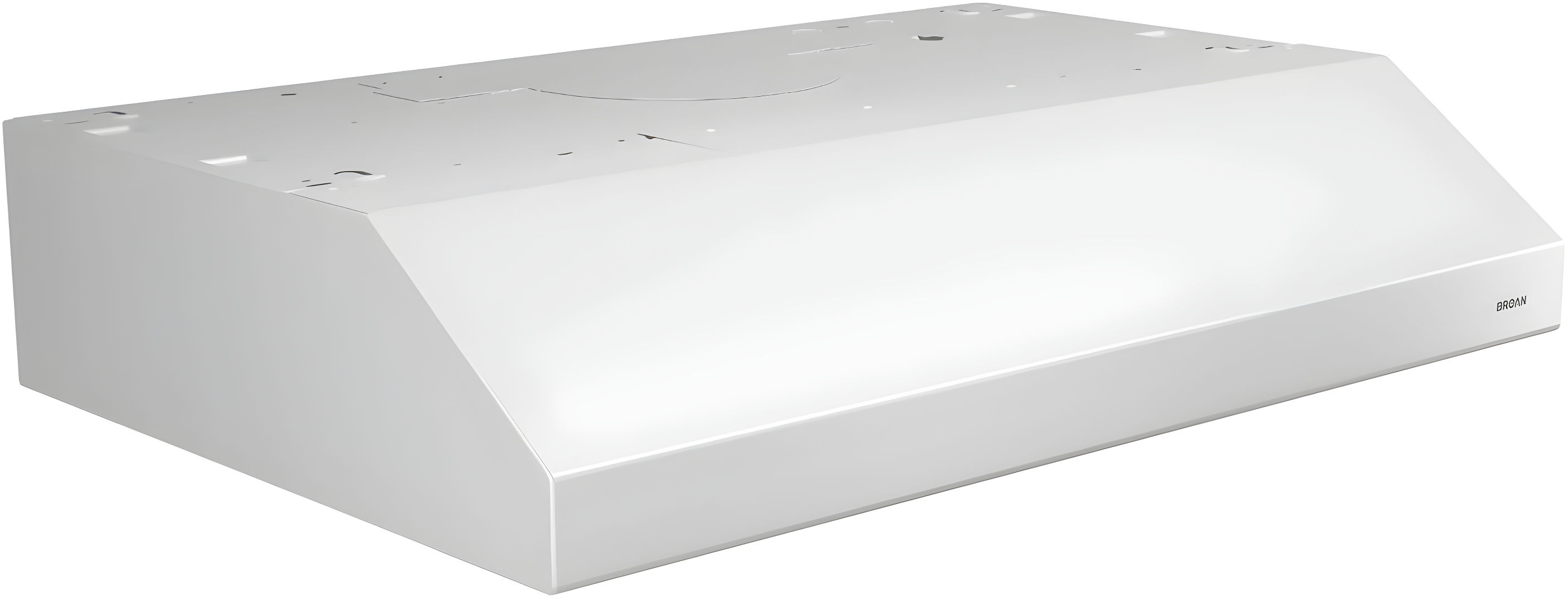 Broan NuTone 24" Steel 250 CFM Convertible Under Cabinet Range Hood with Mesh Filter
