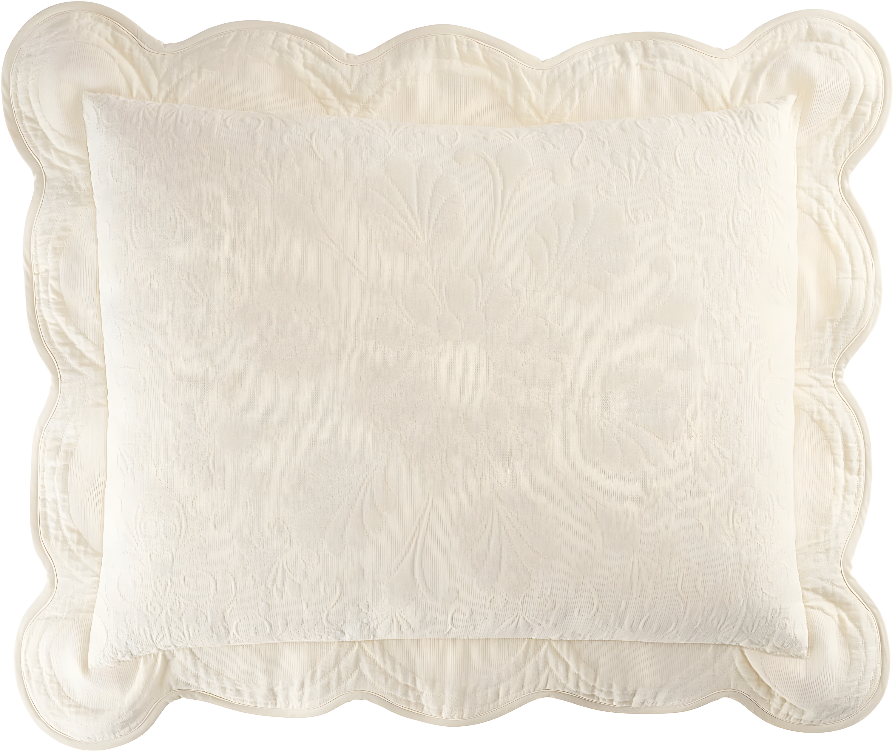 Historic Charleston Collection Standard Estate Pillow Sham Ivory