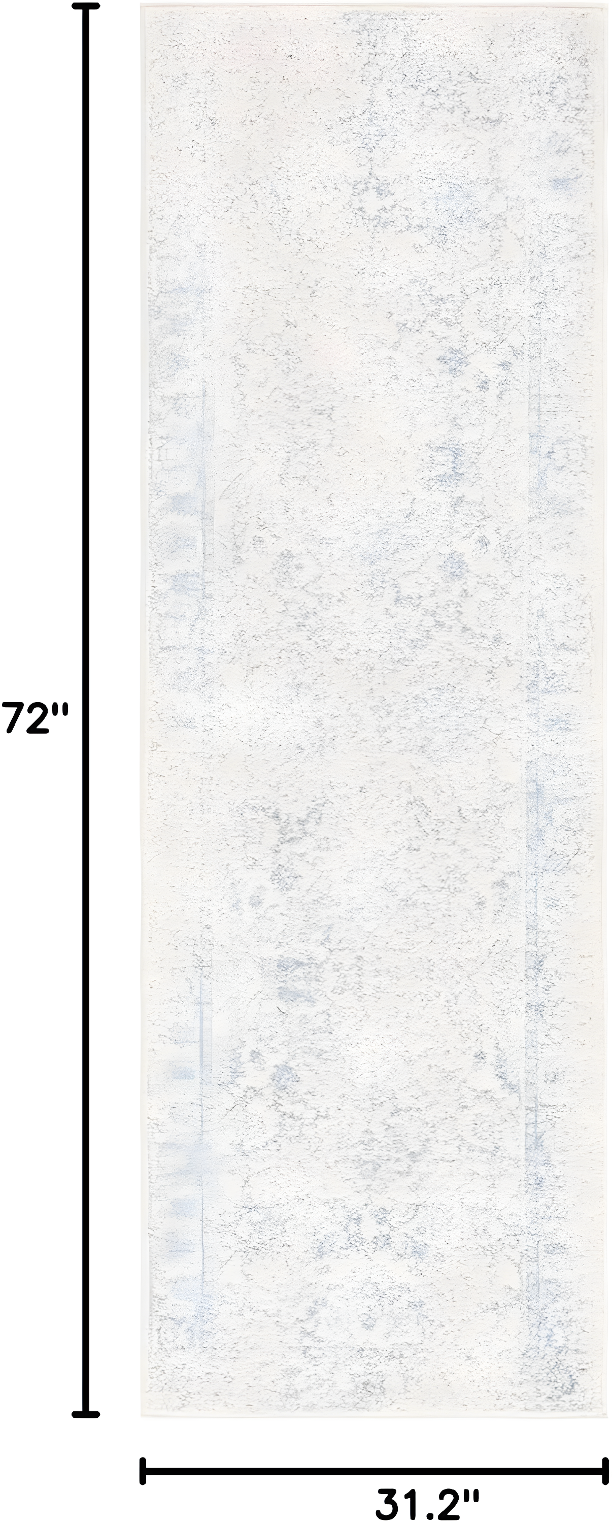Adirondack ADR109 Machine Made Indoor Runner - Ivory/Slate - 2'-6"x6' - Safavieh