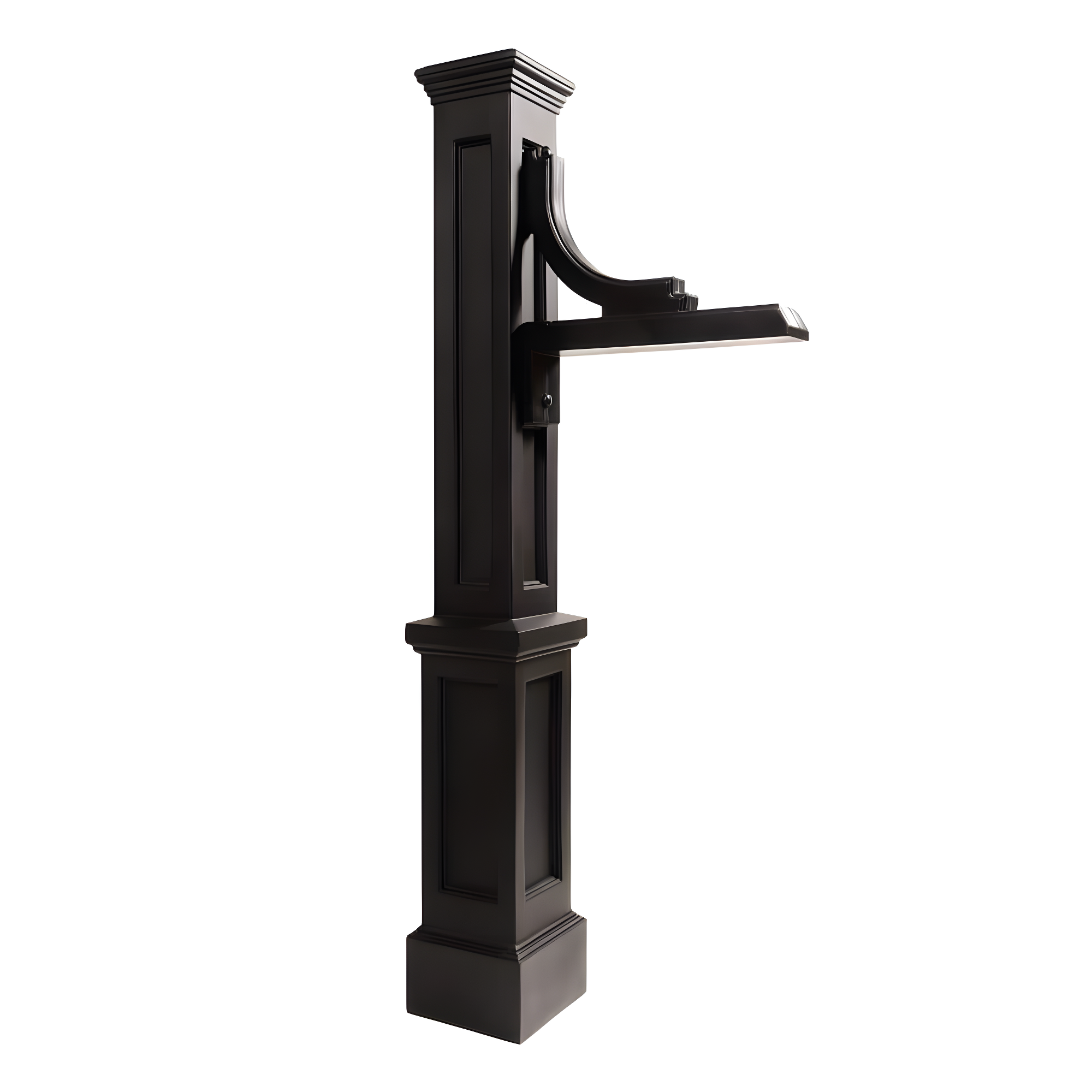 Woodhaven Address Sign Post
