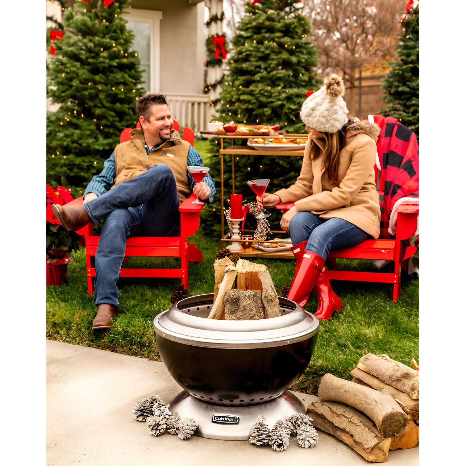 Cuisinart 24" Cleanburn Smokeless Fire Pit