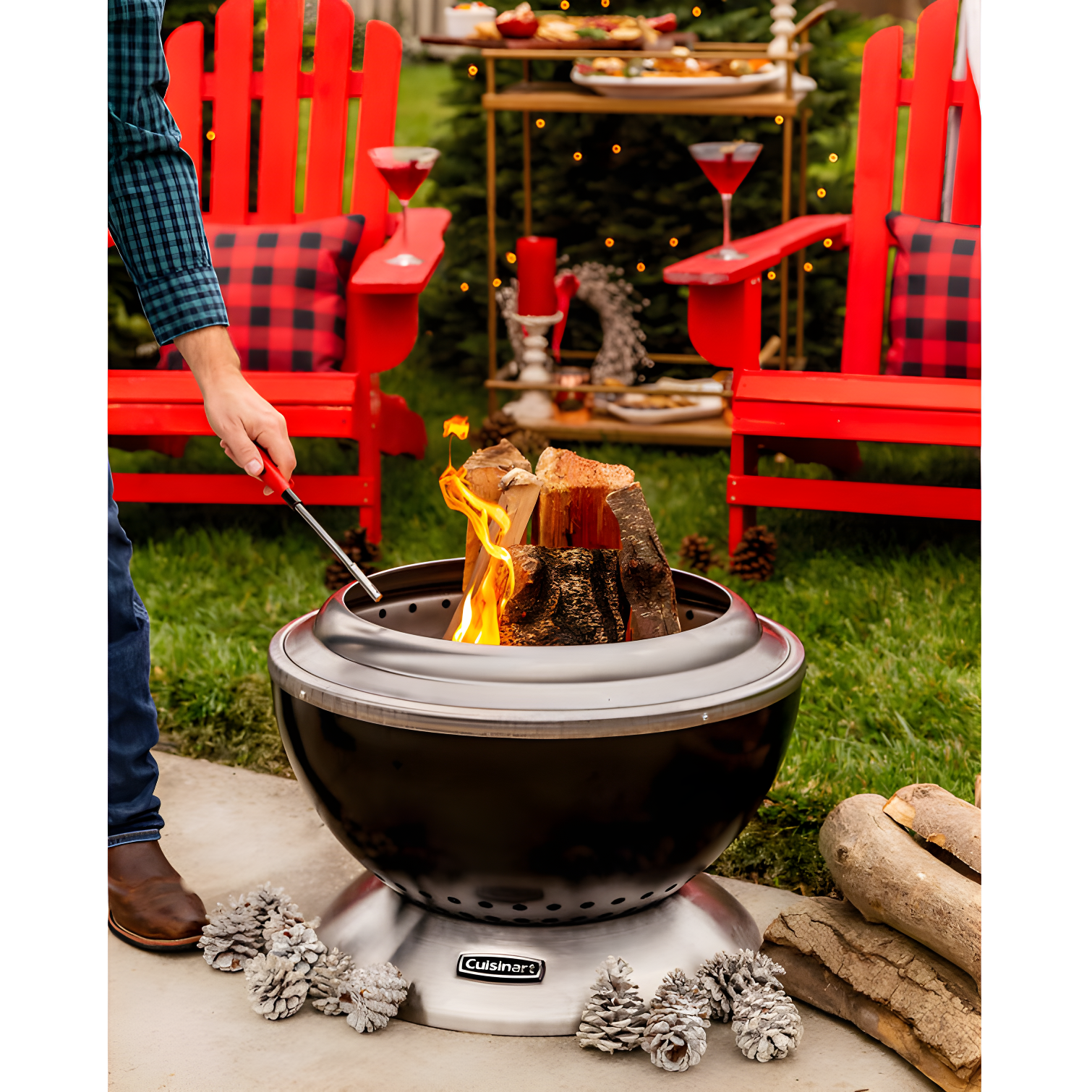 Cuisinart 24" Cleanburn Smokeless Fire Pit