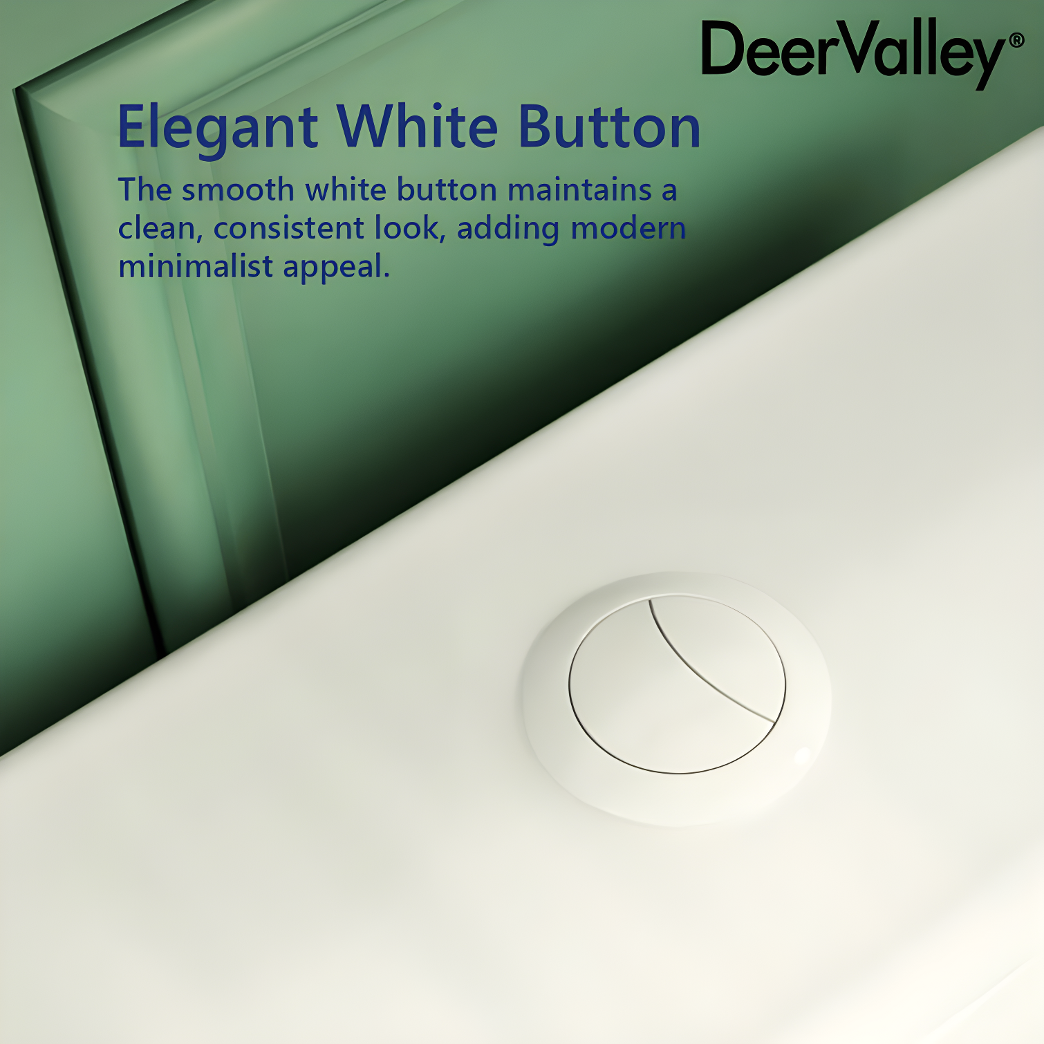 DeerValley DeerValley Liberty Compact Toilets One-Piece Toilet With High-Efficiency Flush Round Toilet for Space-Saving Floor Mounted (Seat Included) DV-1F52812-WHITE