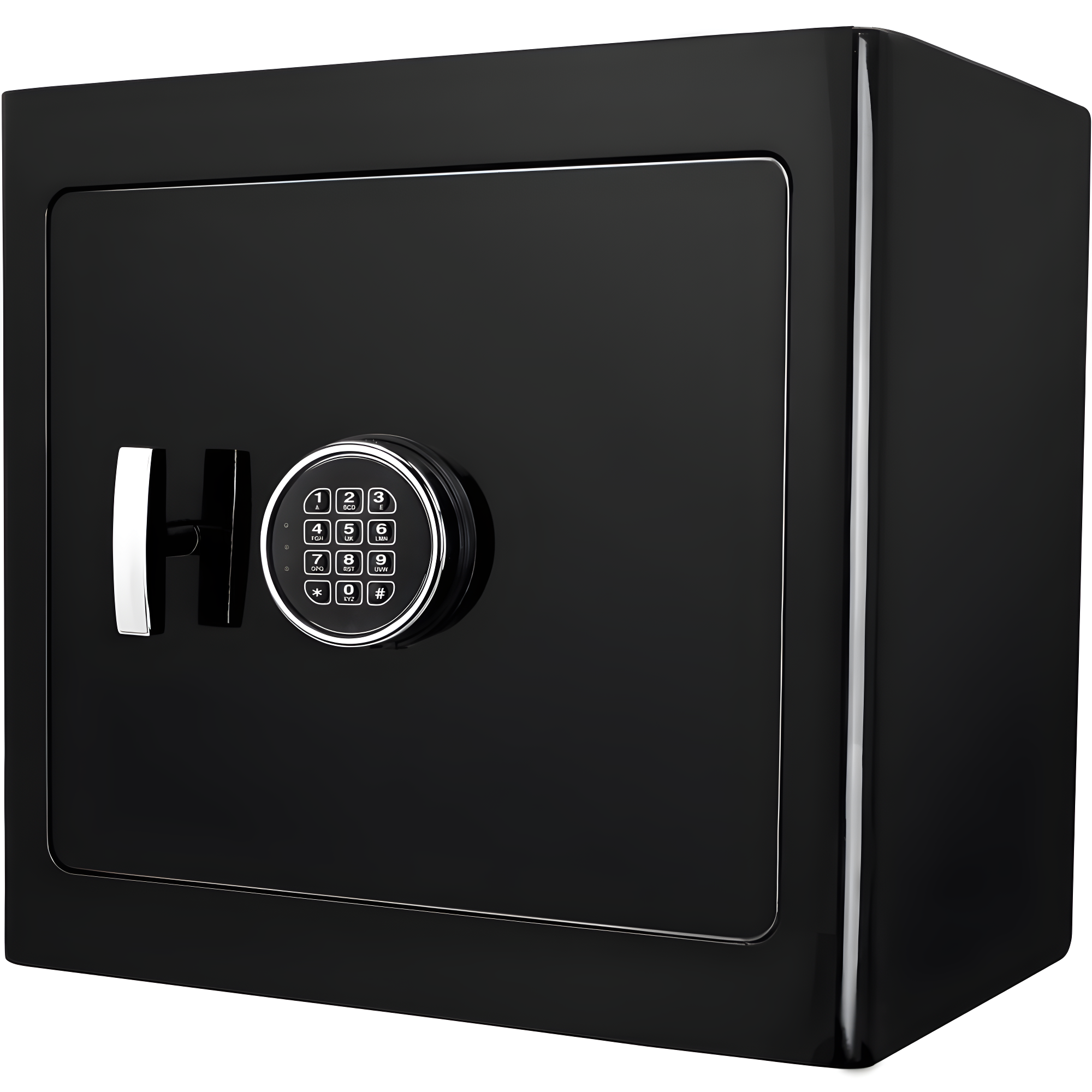 Ceballos 1.01 CUBIC FT BLACK JEWELRY SAFE V2