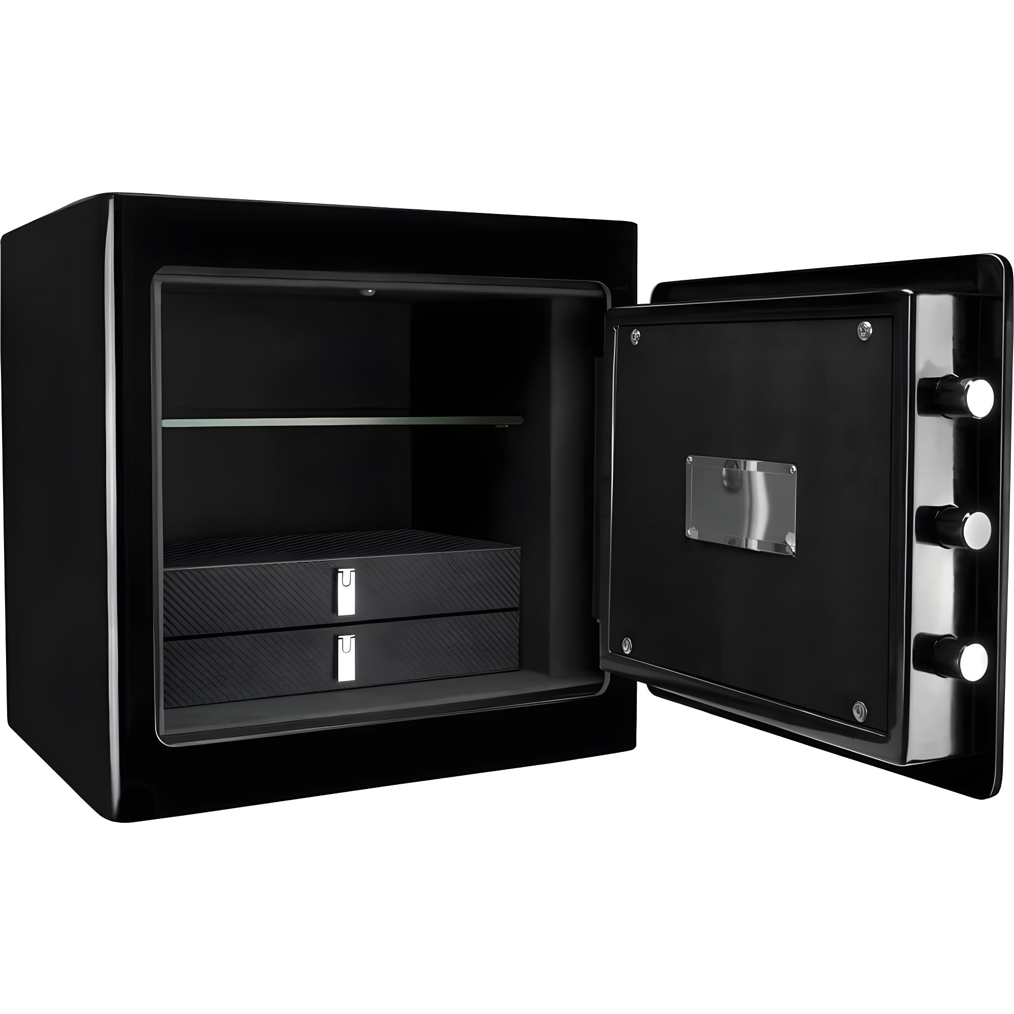 Ceballos 1.01 CUBIC FT BLACK JEWELRY SAFE V2