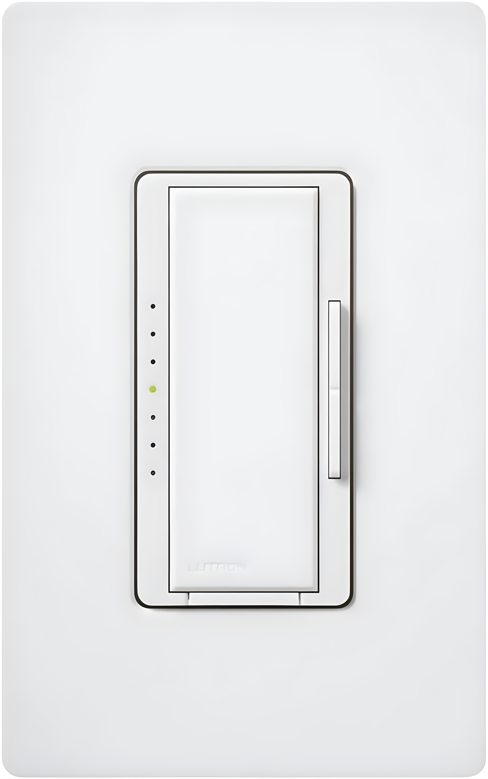 Lutron 26176 - 120 volt 50/60 Hz White Single-Pole / 3-Way 3-Wire Fluorescent/LED Wall Dimmer Switch