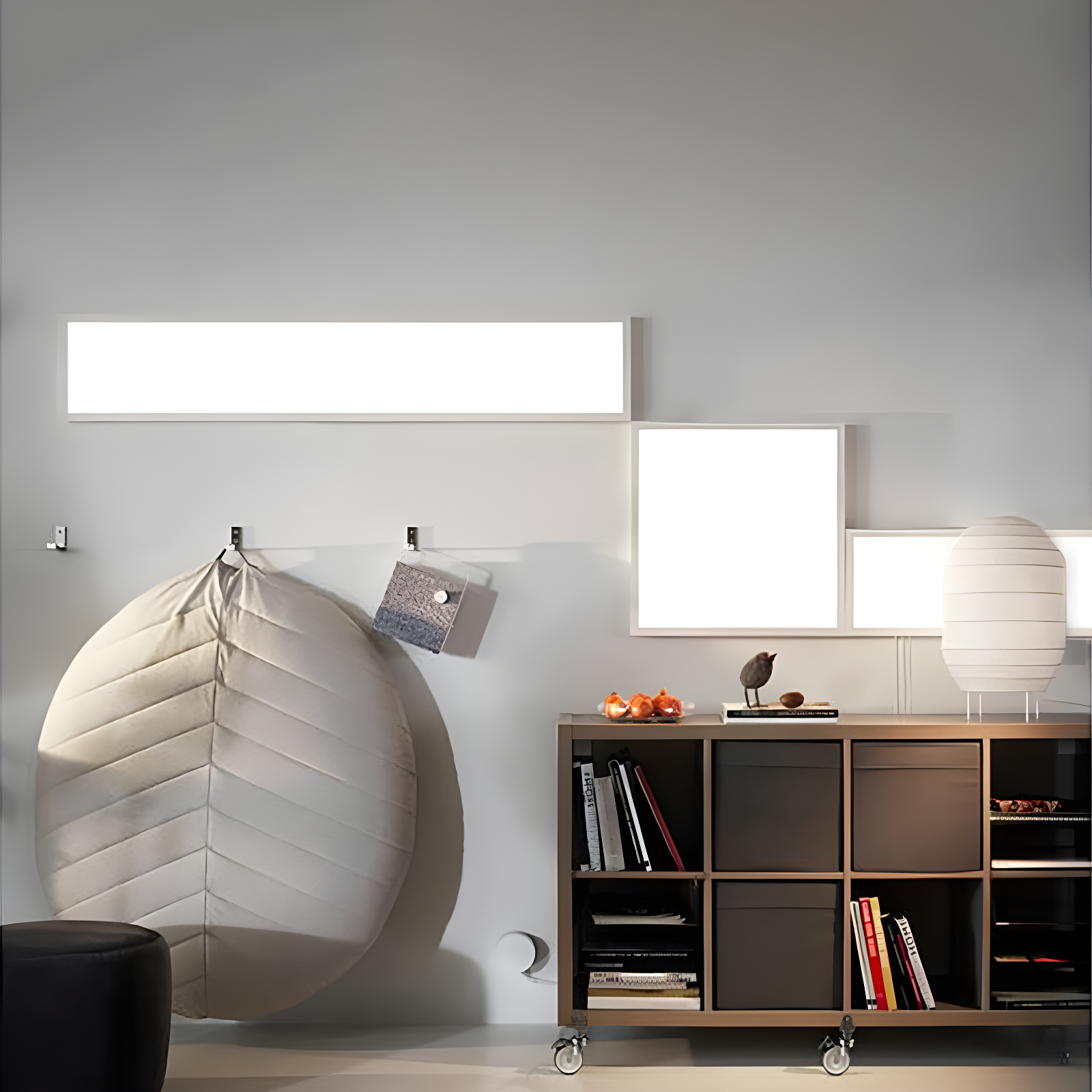 eSenLite Dimmable Square Troffer Ceiling Light