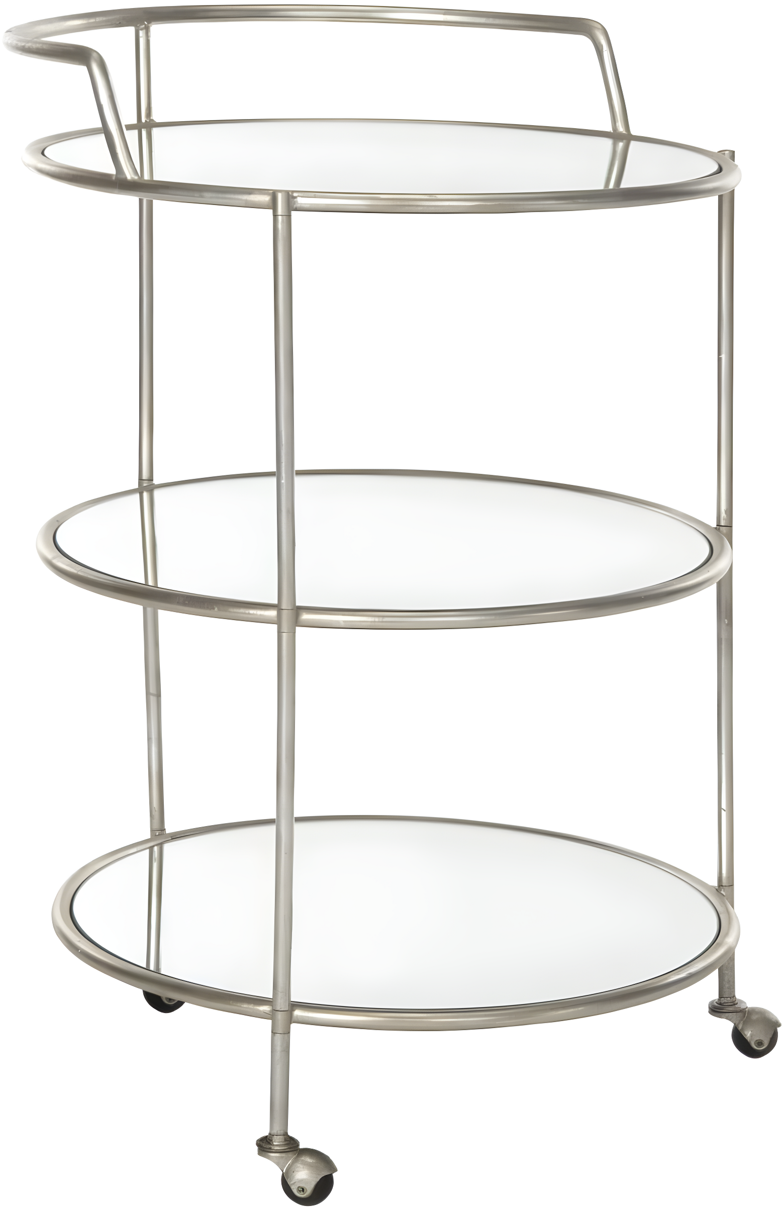 Dulcinea Bar Cart - FOX2554B - Gold/Mirror - Safavieh
