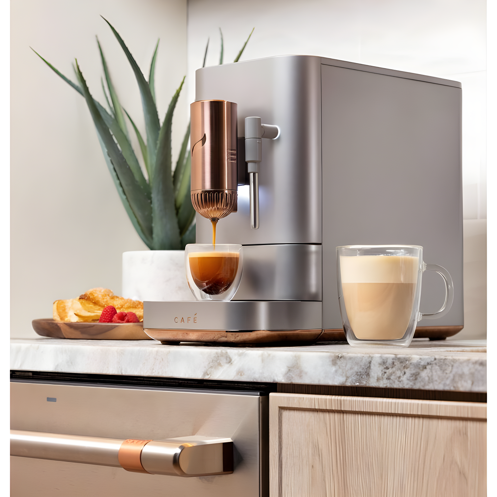 Café ™ Stainless Steel Affetto Automatic Espresso Machine