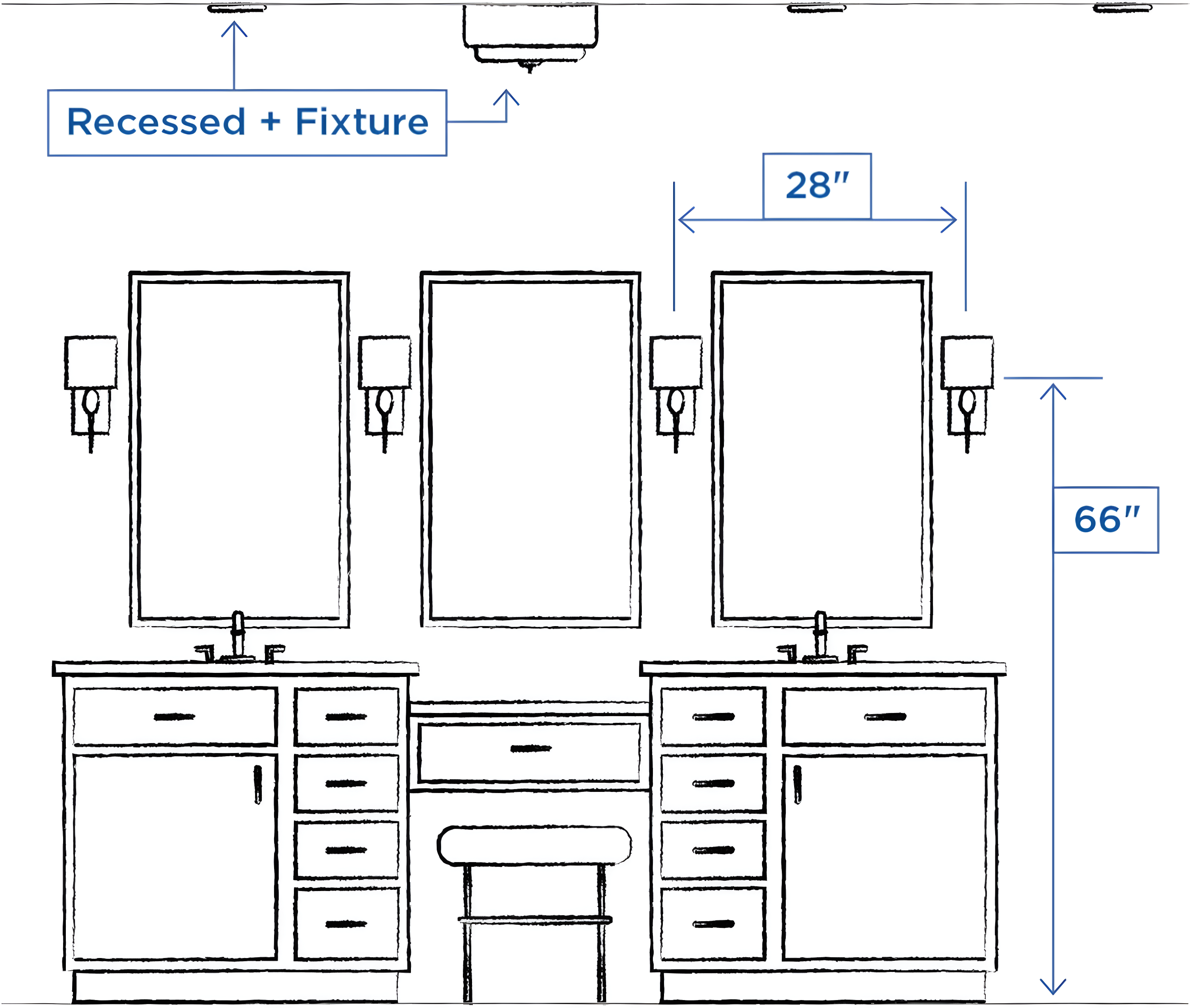 Progress Lighting Briarwood 2-Light Flush Mount, Graphite Finish, Faux-Painted Wood Enclosure, Canopy Included