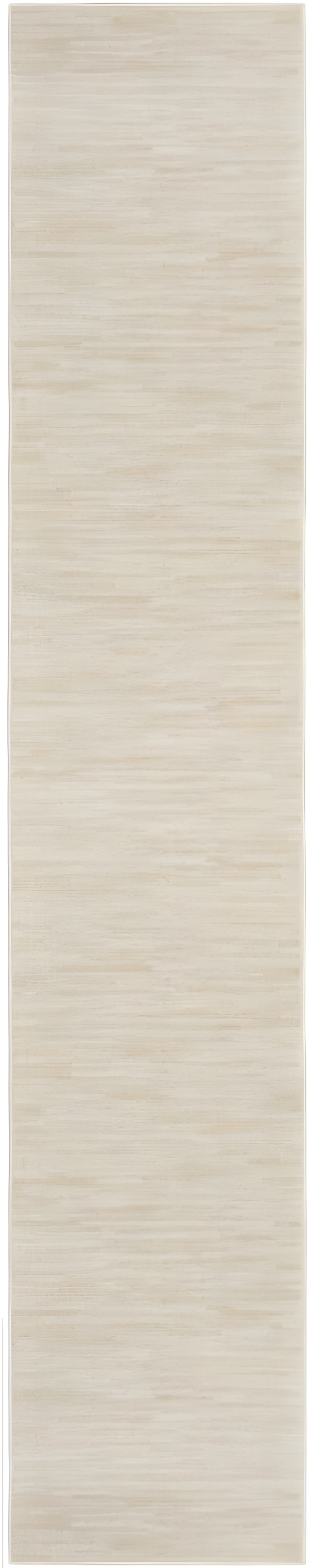 Nourison Essentials Easy Care Indoor Outdoor Area Rug - Ivory Beige 2'2" x 14'