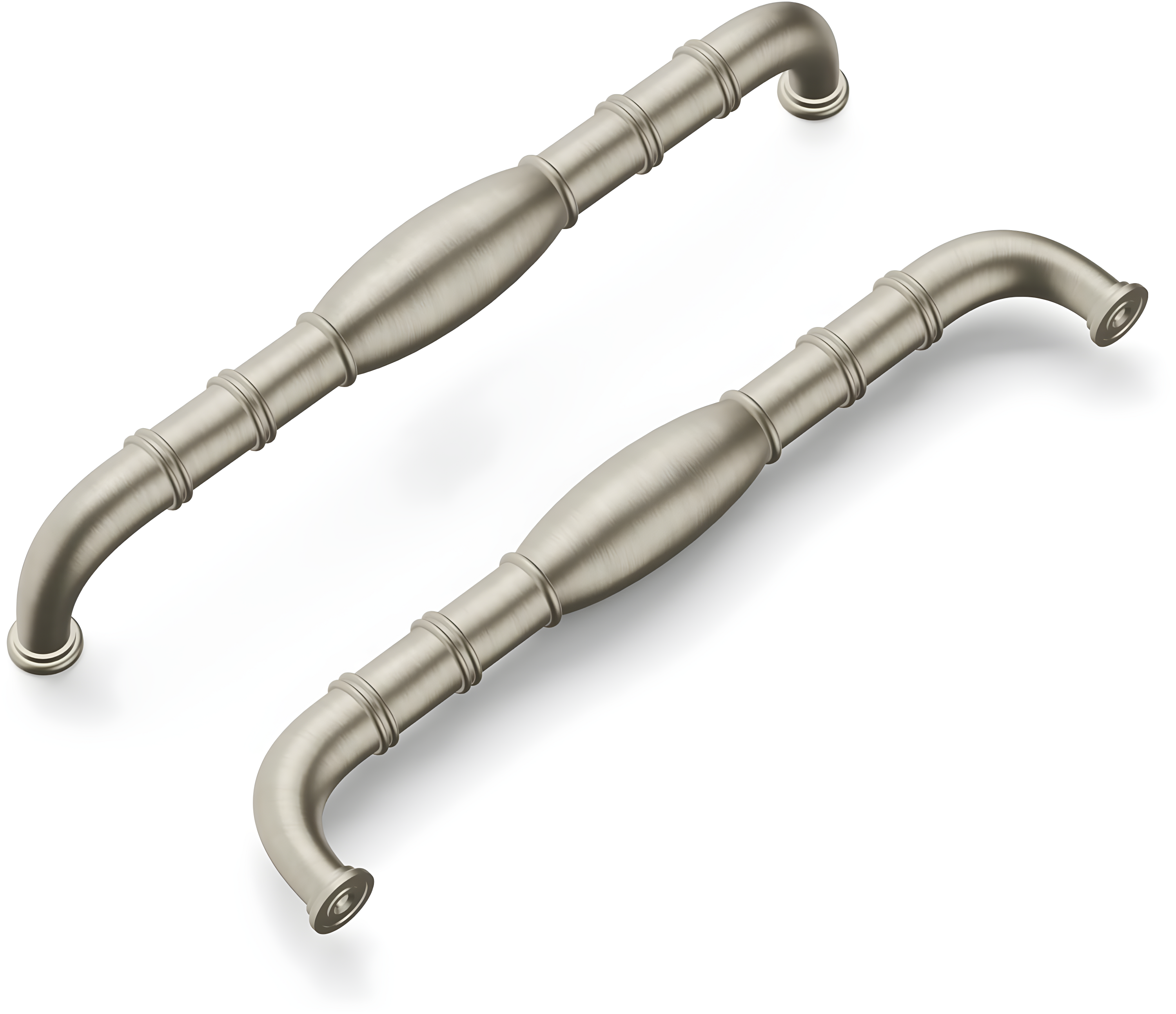 Hickory Hardware Williamsburg Collection Appliance Pull - 12" Center to Center Cabinet Pull Stainless Steel - Farmhouse Hardware for Drawers & Cabinets