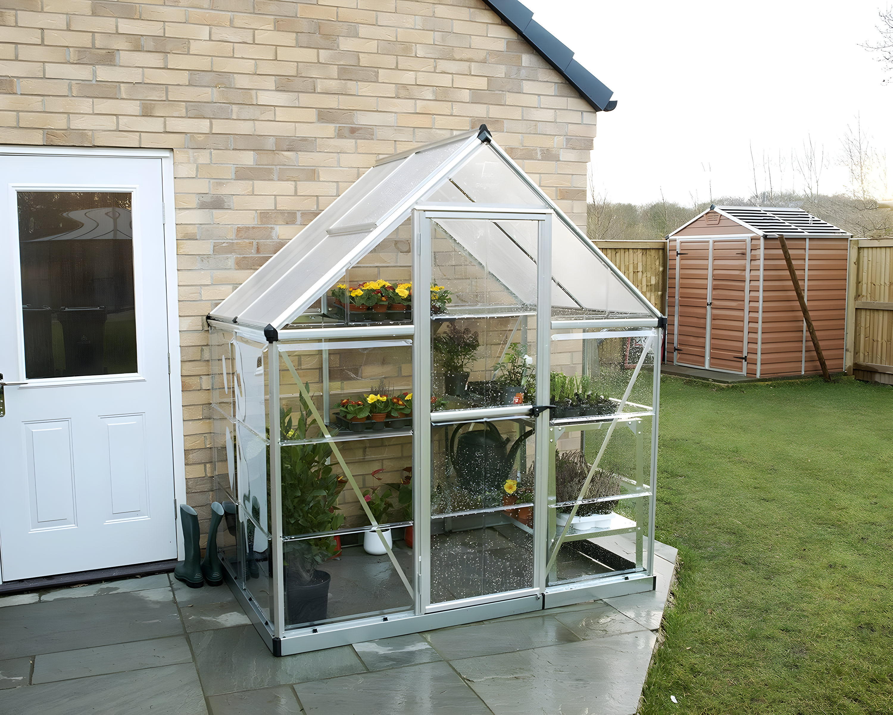 Canopia Palram - Canopia Hybrid Polycarbonate Hobby Greenhouse & Reviews | Wayfair