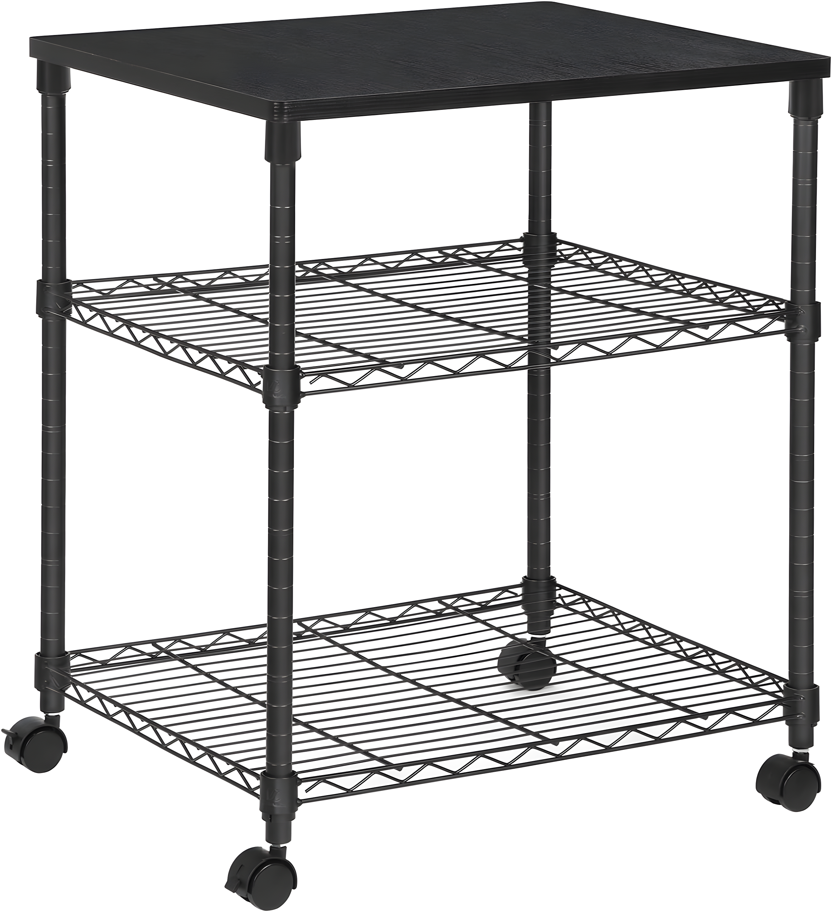 Zimtown Printer Stand Series / 3 Tier Printer Stand(Black)