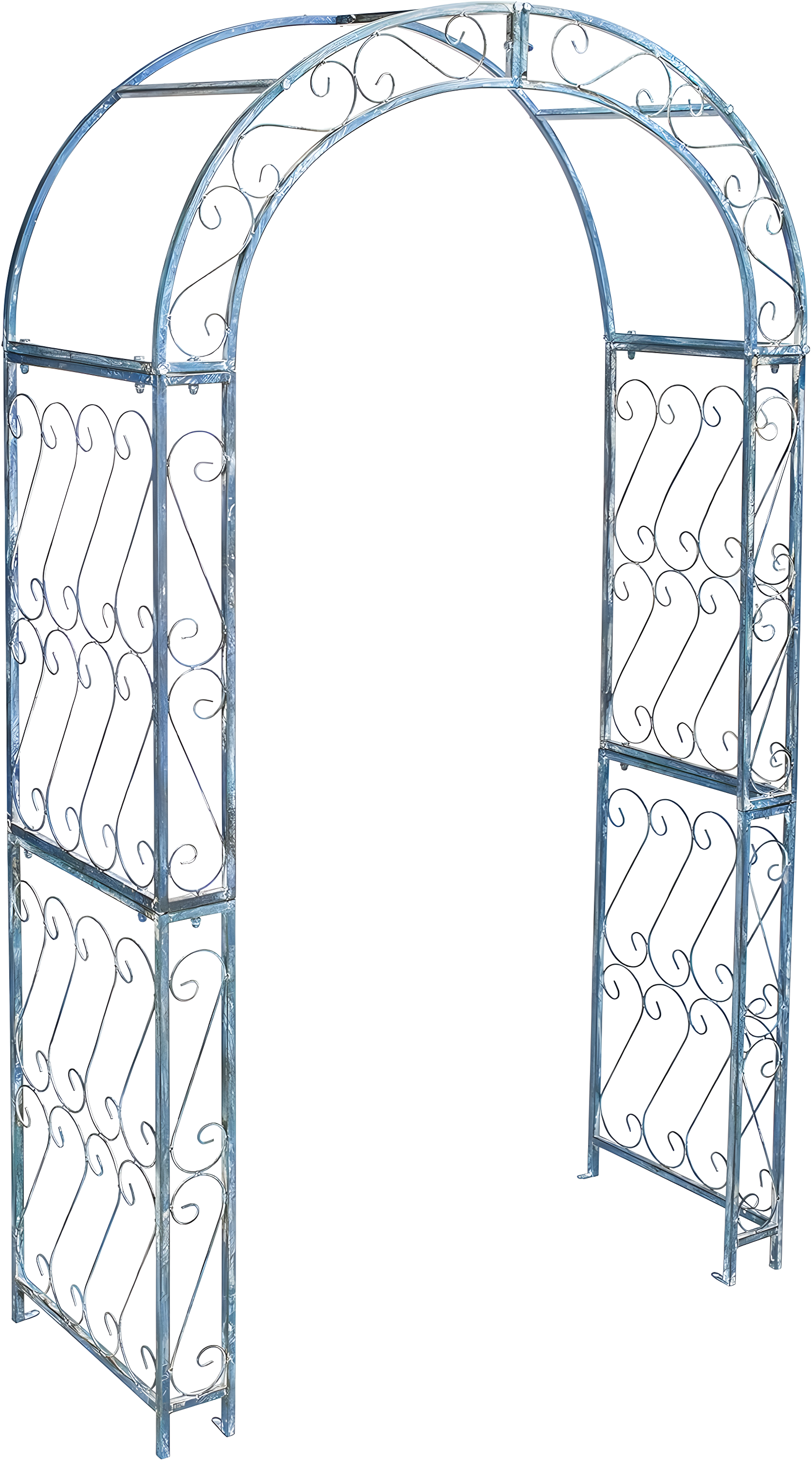 Alcott Hill® Afaan 48.5'' W x 18.5'' D Iron Arbor