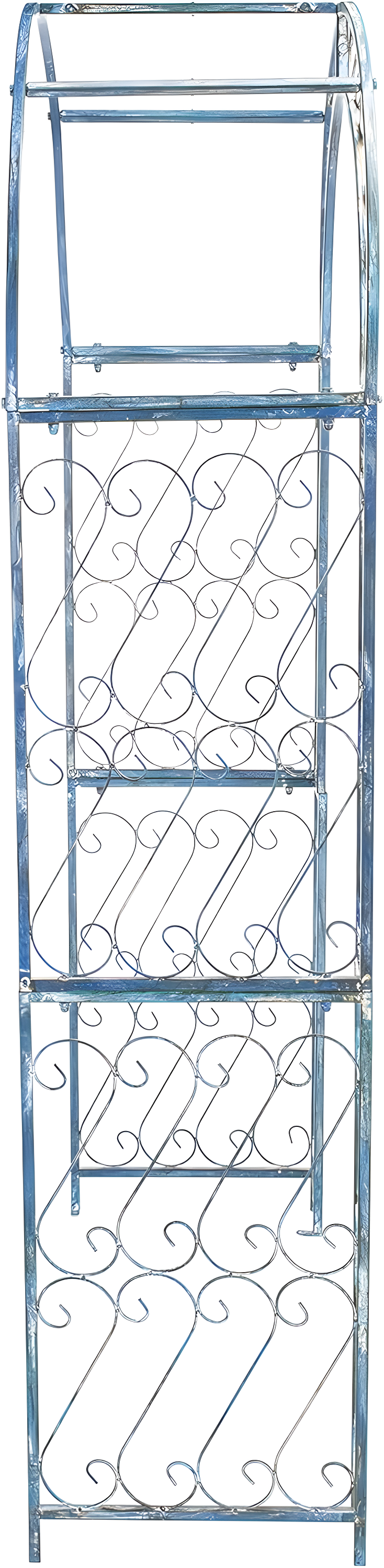 Alcott Hill® Afaan 48.5'' W x 18.5'' D Iron Arbor