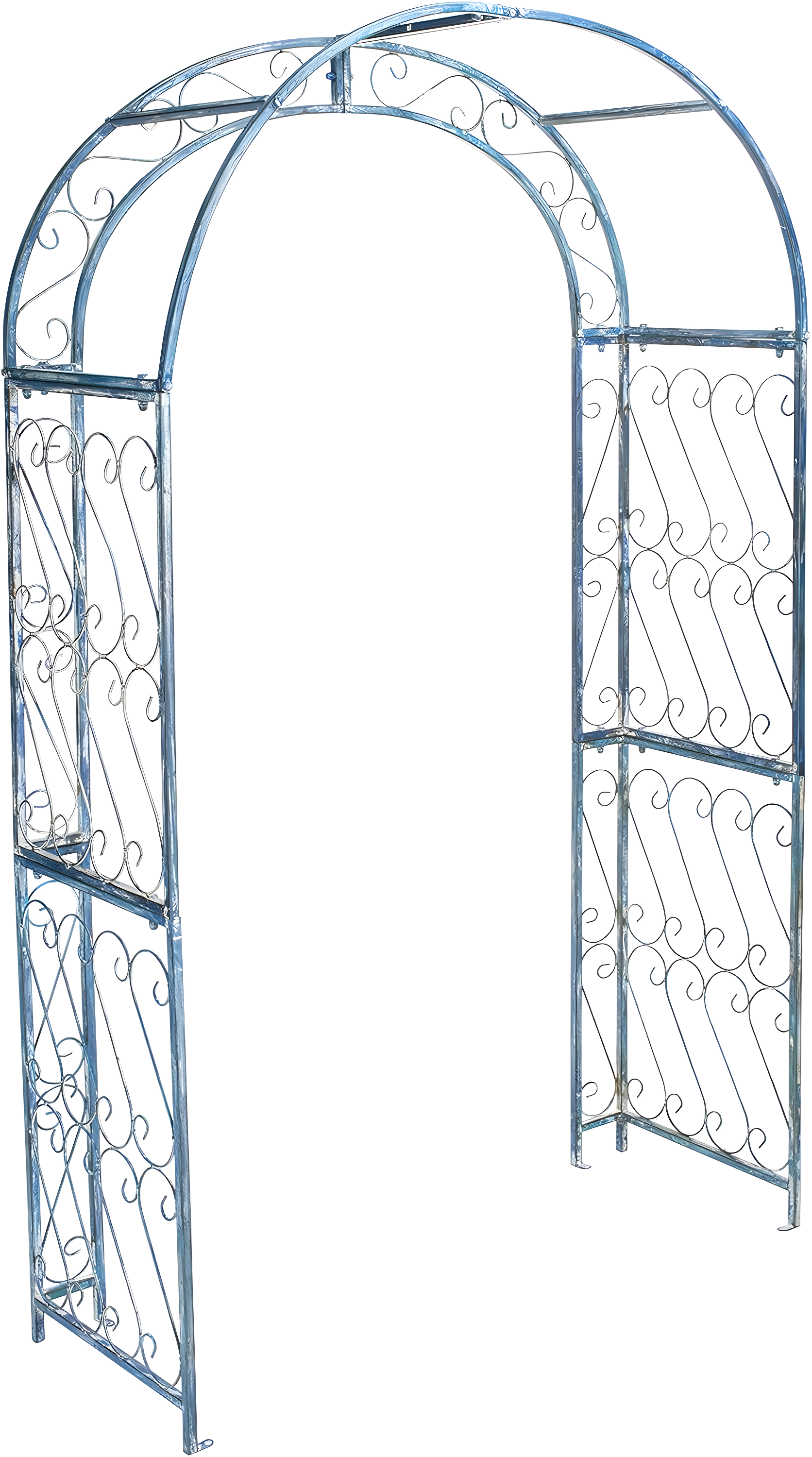 Alcott Hill® Afaan 48.5'' W x 18.5'' D Iron Arbor