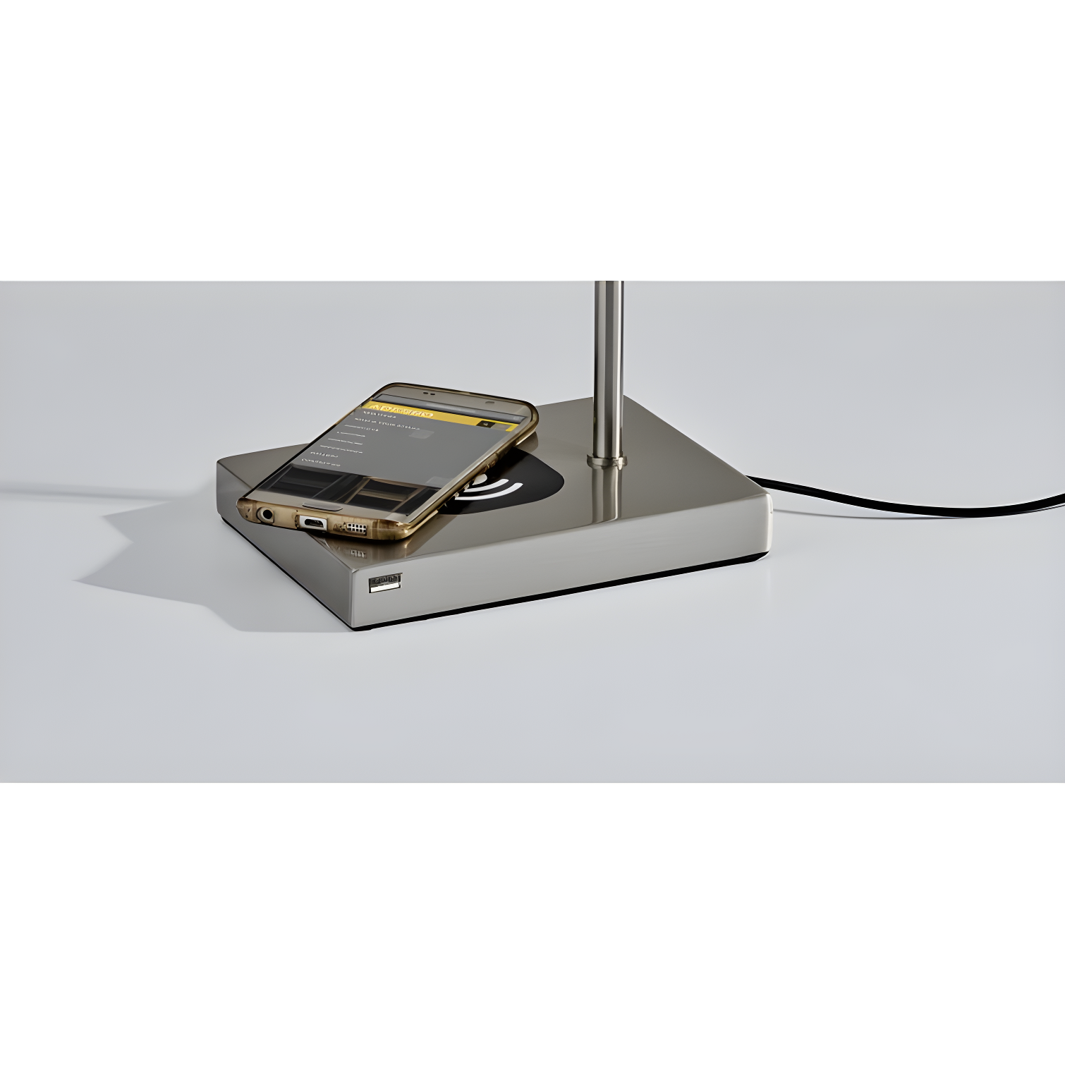 Flemings Adjustable Metal USB Desk Lamp