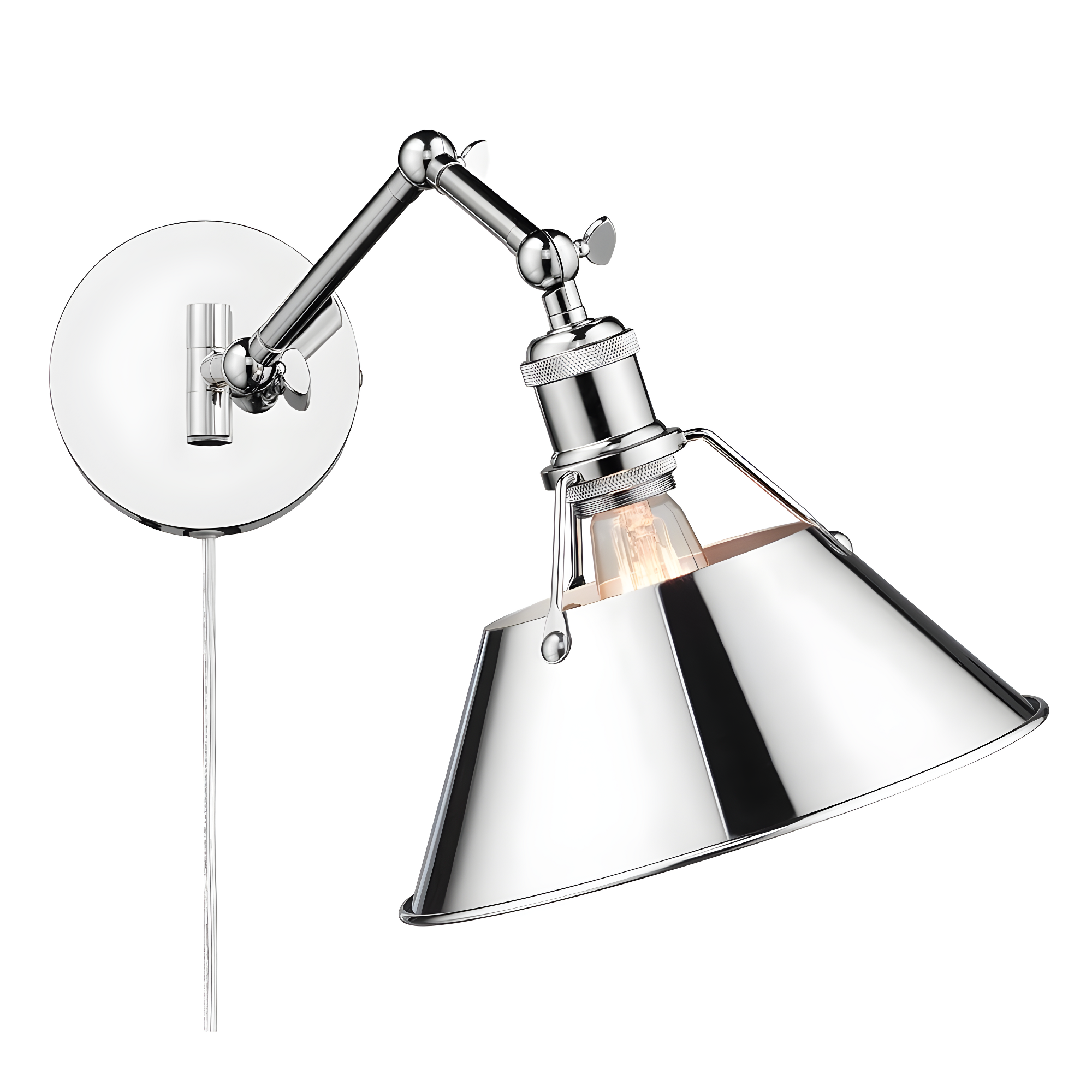 Weatherford Steel Swing Arm Sconce