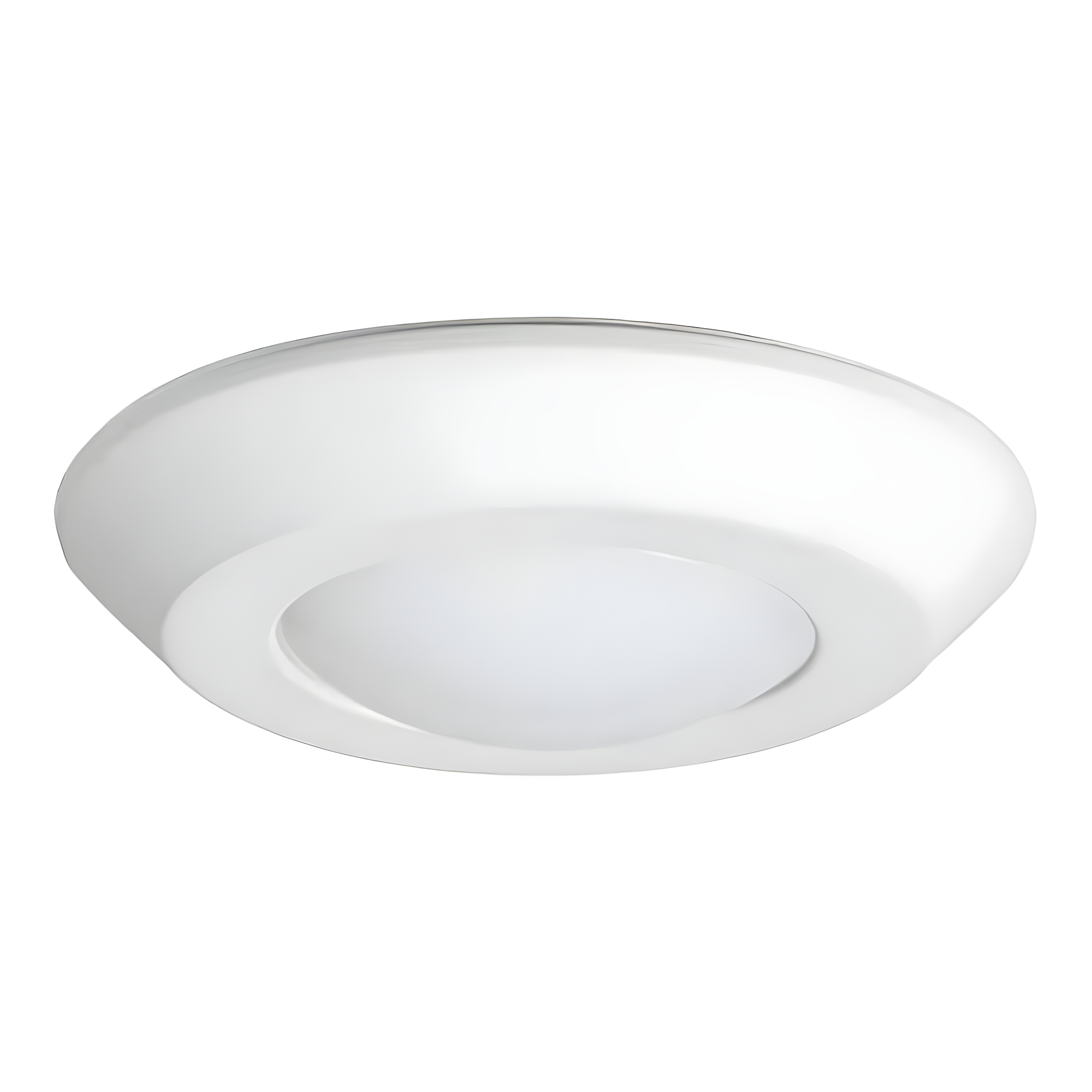 4'' White LED Shower Recessed Trim