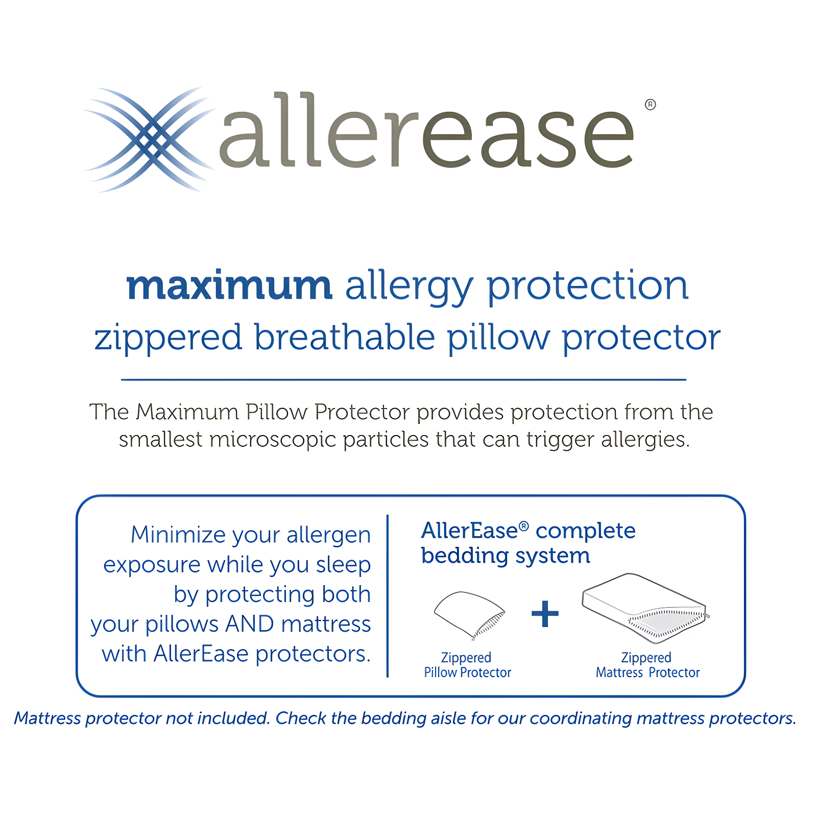 AllerEase Polyester Pillow