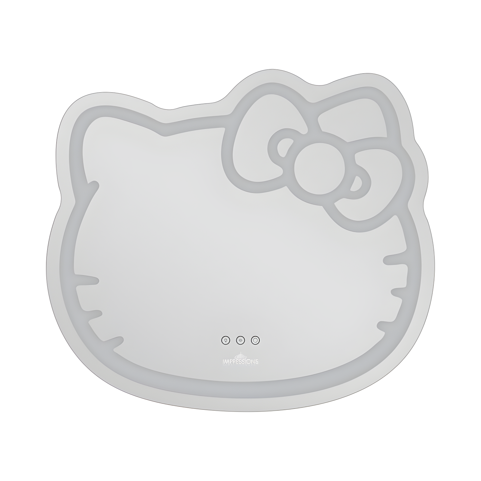IMPRESSIONS VANITY · COMPANY Hello Kitty Wall Mirror with Wi-Fi, Smart Touch Sensitive Makeup Vanity Mirror with App Controller
