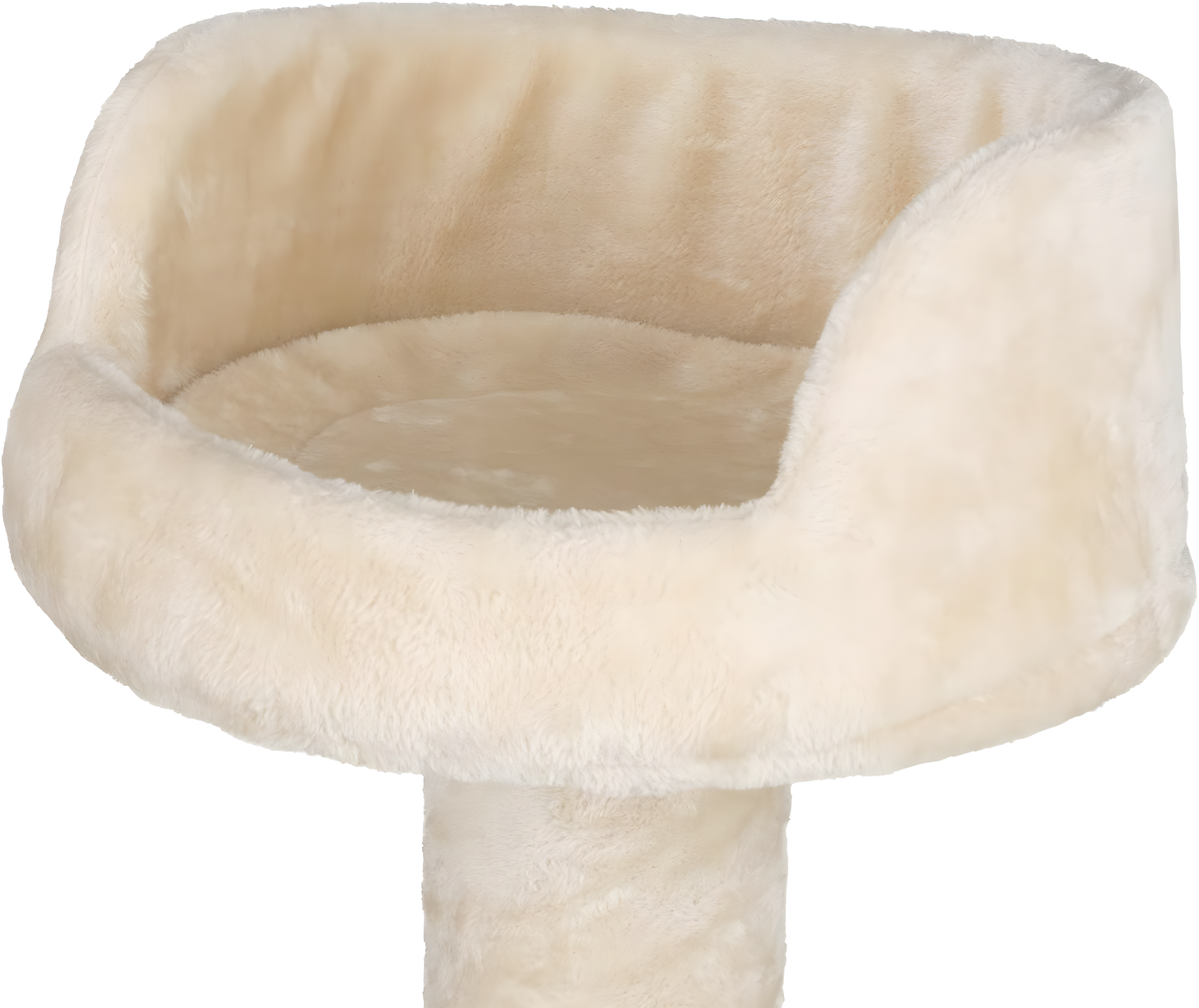 TRIXIE Tulia Senior 40.2" Cat Tower, 4-Level Cat Tree, Sisal Scratching Posts, Plush Platforms, Top Platform Bed