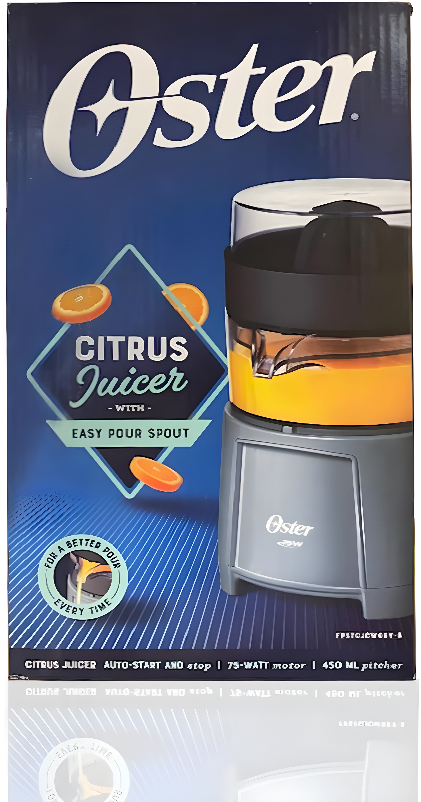 Oster Hi Performance Citrus Juicer - Silver