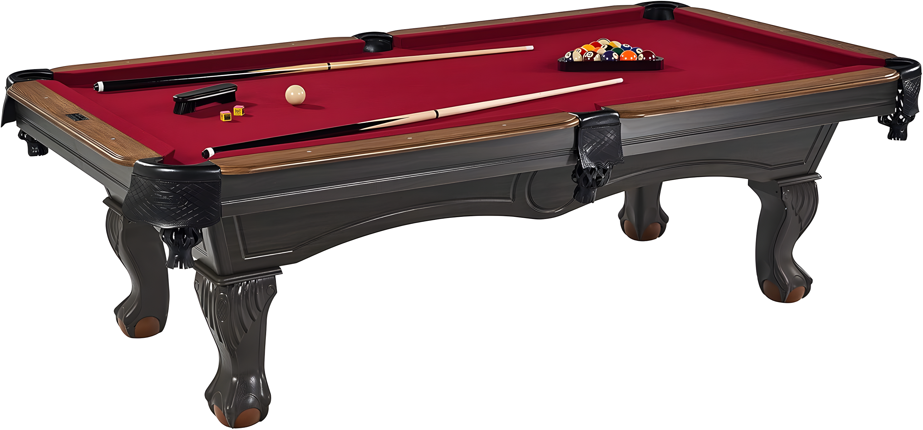 Barrington Billiards Company Barrington Arlington 8 ft Pool Table with Playing Accessories